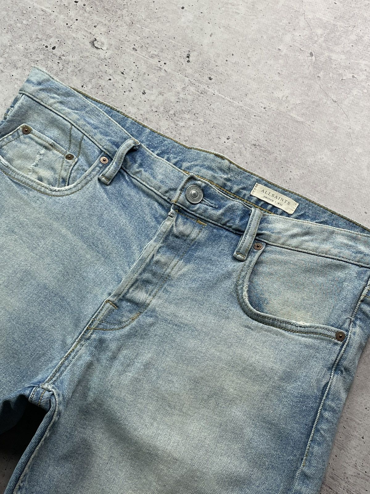 Allsaints Allsaints Switch Denim Shorts W32 Size US 32 / EU 48 - 4 Thumbnail