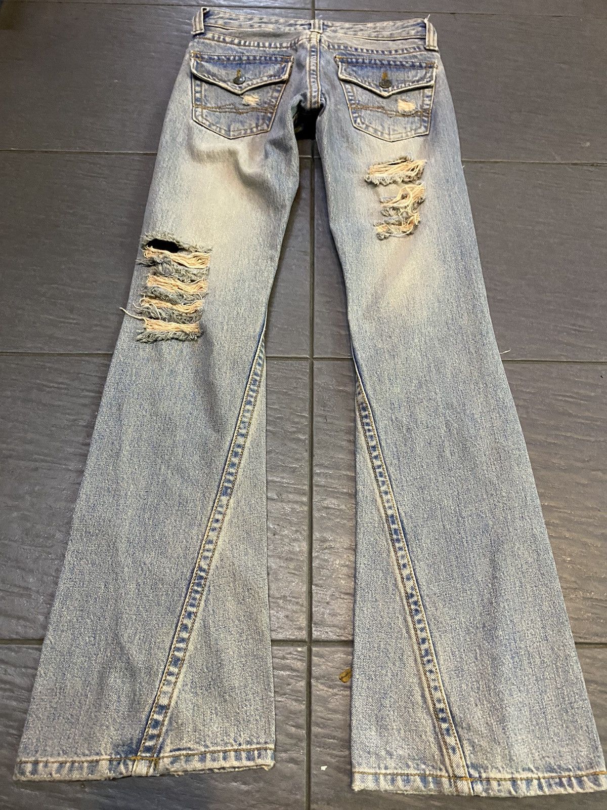 If Six Was Nine Flare jeans spiral Girl Boot Cut Size 28" / US 6 / IT 42 - 4 Thumbnail