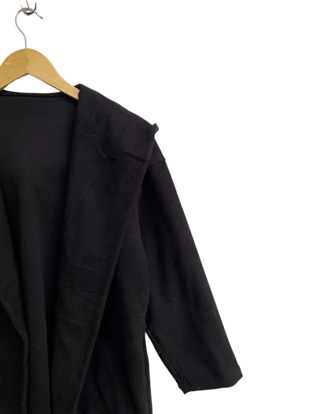 Global Work × Japanese Brand × Vintage Global Wool Jacket All Black Issey Miyake Style Size US L / EU 52-54 / 3 - 5 Thumbnail