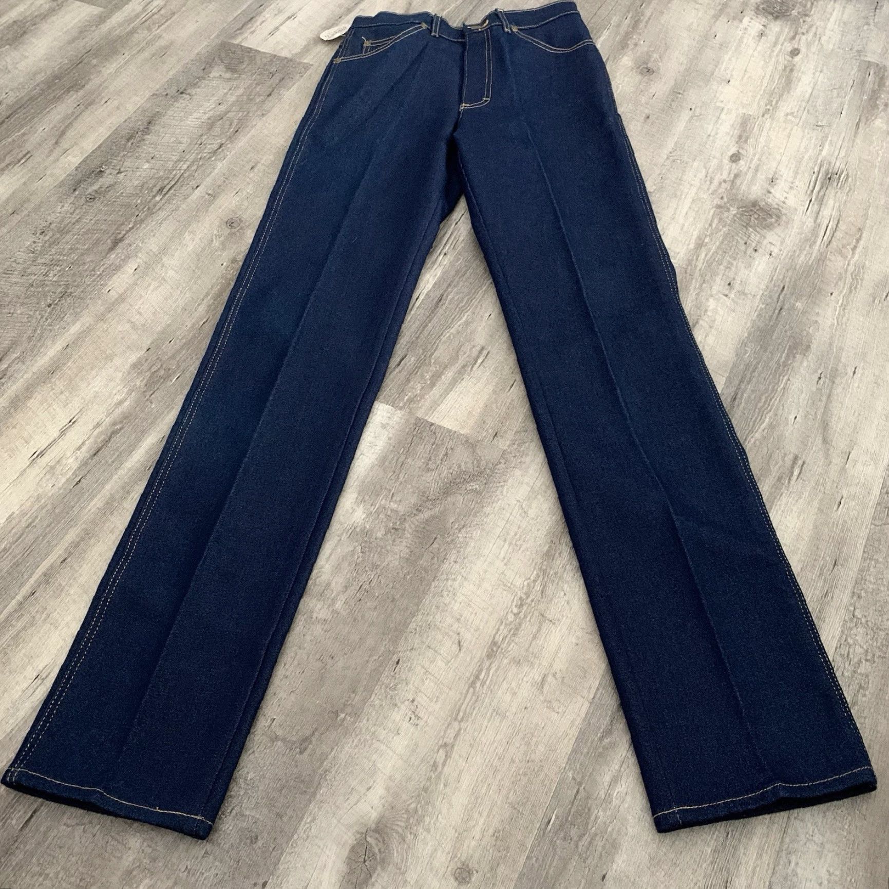 Lee VINTAGE LEE RIDERS JEANS MENS 30x36 REGULAR FIT STRAIGHT LEG DENIM USA MADE Blue 5-Pocket DESIGN Denim Workwear USA Mens Regular Jeans Lee Riders Size US 30 / EU 46 - 3 Thumbnail