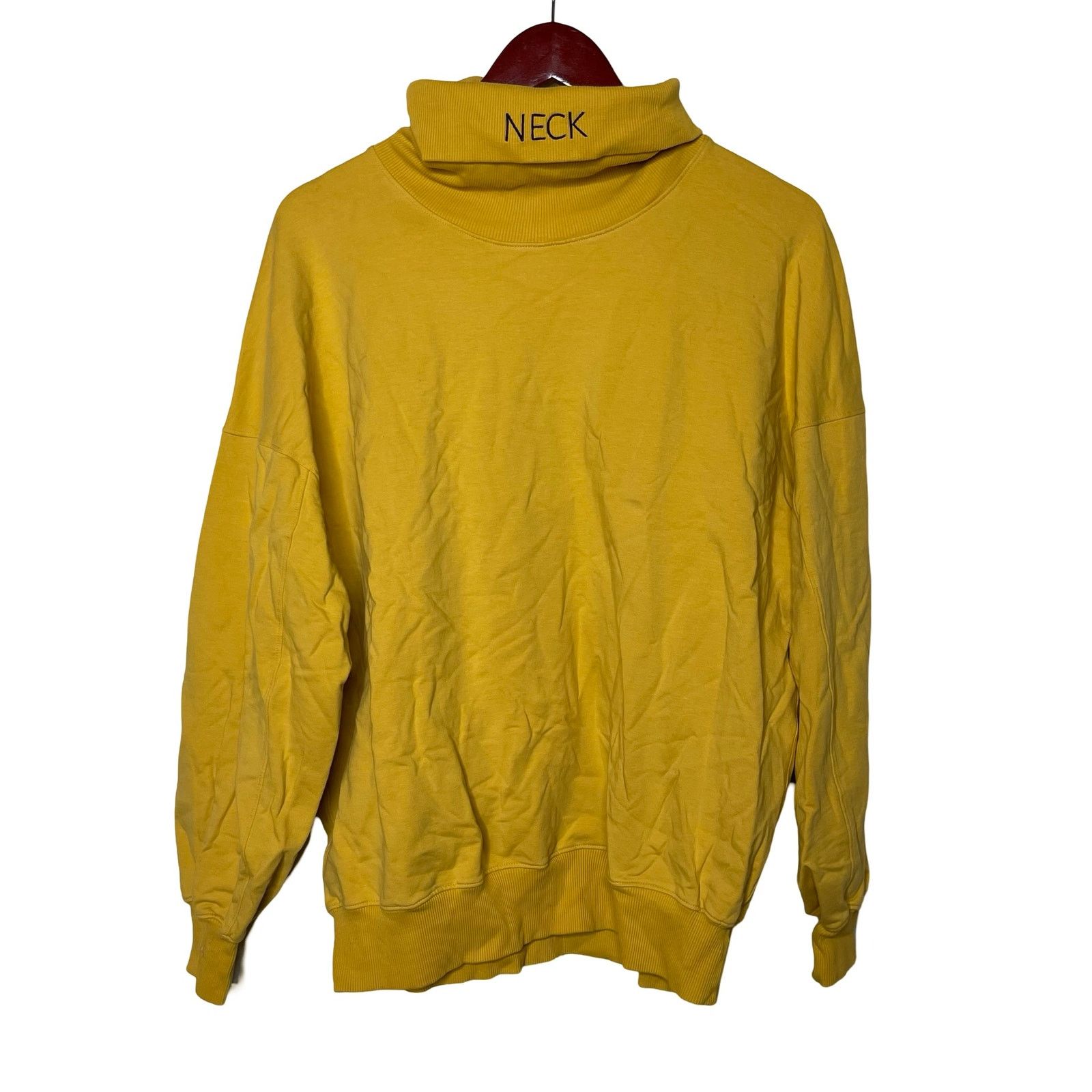 Other Le SLAP NECK Unisex yellow mustard turtleneck sweater XS /S Size S / US 4 / IT 40 - 3 Thumbnail
