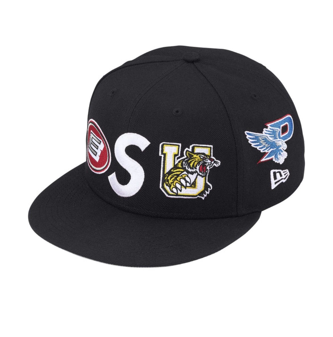 New Era × Supreme Supreme x New Era Fitted Side Logo Hat Royal