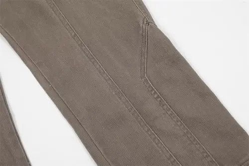 VIBE American patchwork high street washed raw edge cargo jeans Size US 32 / EU 48 - 5 Thumbnail