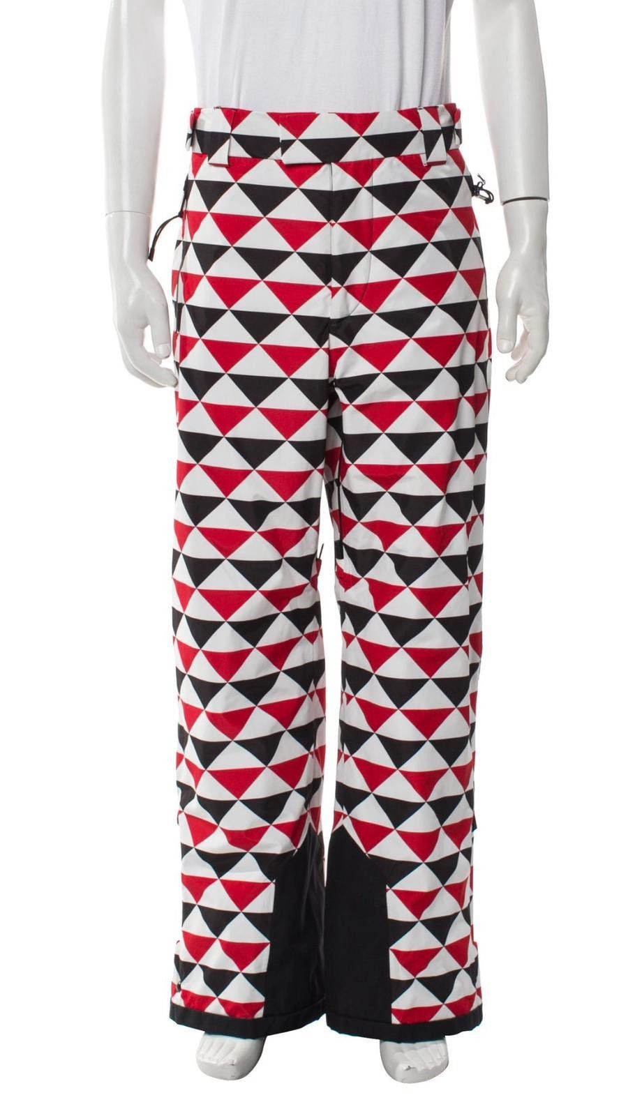 Prada 🔥$2.5K VALUE🔥Prada Triangle Logo Ski Pants Size US 28 / EU 44 - 4 Thumbnail