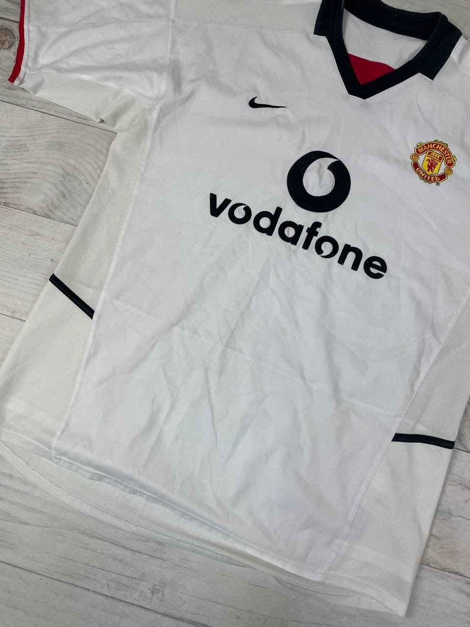 Nike Nike Manchester United 2002 2003 Away Shirt Soccer Jersey Size US XL / EU 56 / 4 - 3 Thumbnail