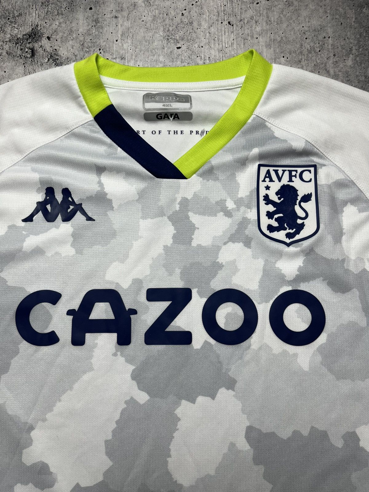 Kappa 2020/21 RARE ASTON VILLA THIRD SOCCER JERSEY FOOTBALL Sz 4XL Size US XXL / EU 58 / 5 - 6 Thumbnail