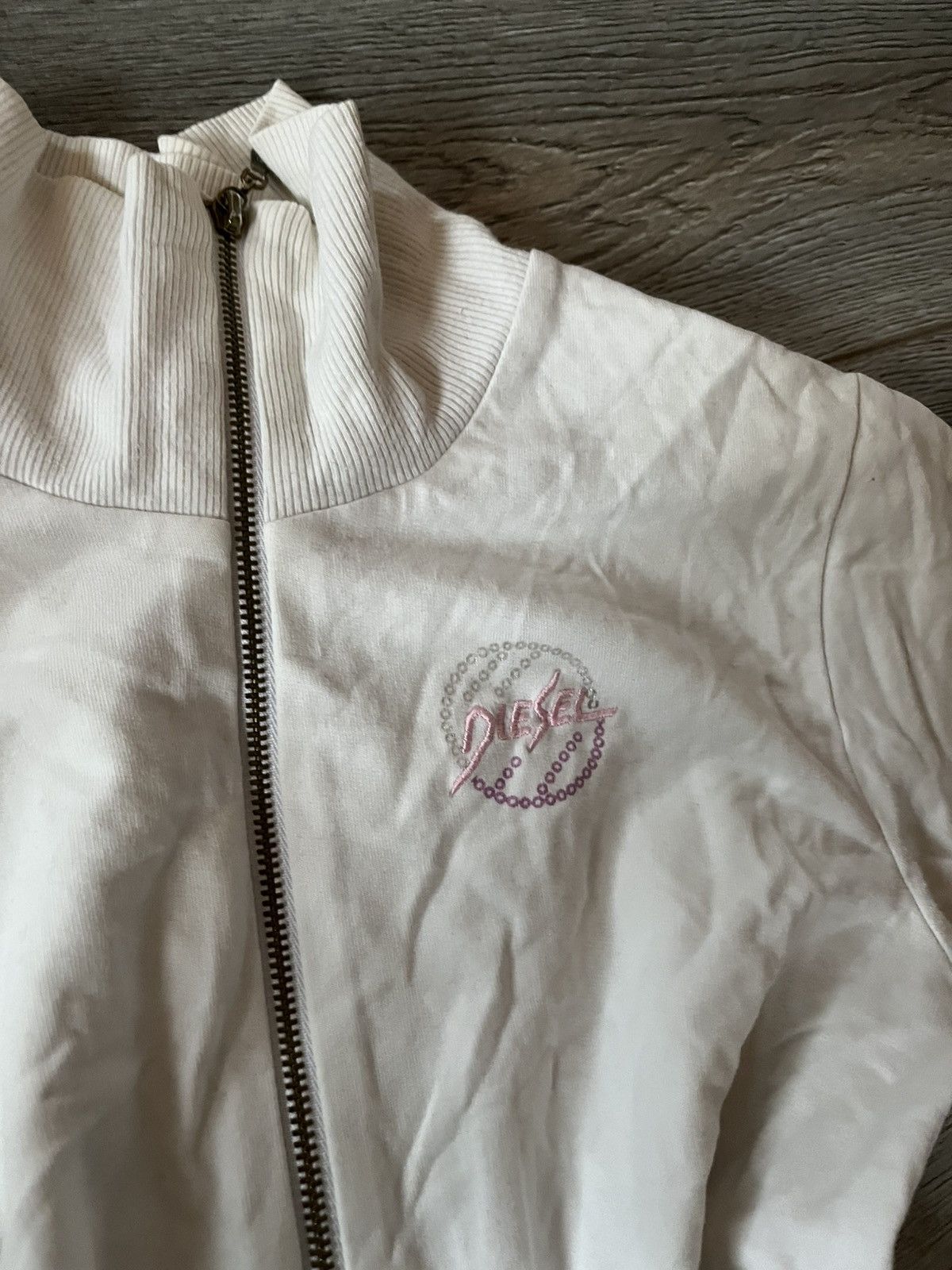Diesel × Vintage Diesel Vintage Zip Up Women 2000s Only one on the market Size XS / US 0-2 / IT 36-38 - 2 Thumbnail