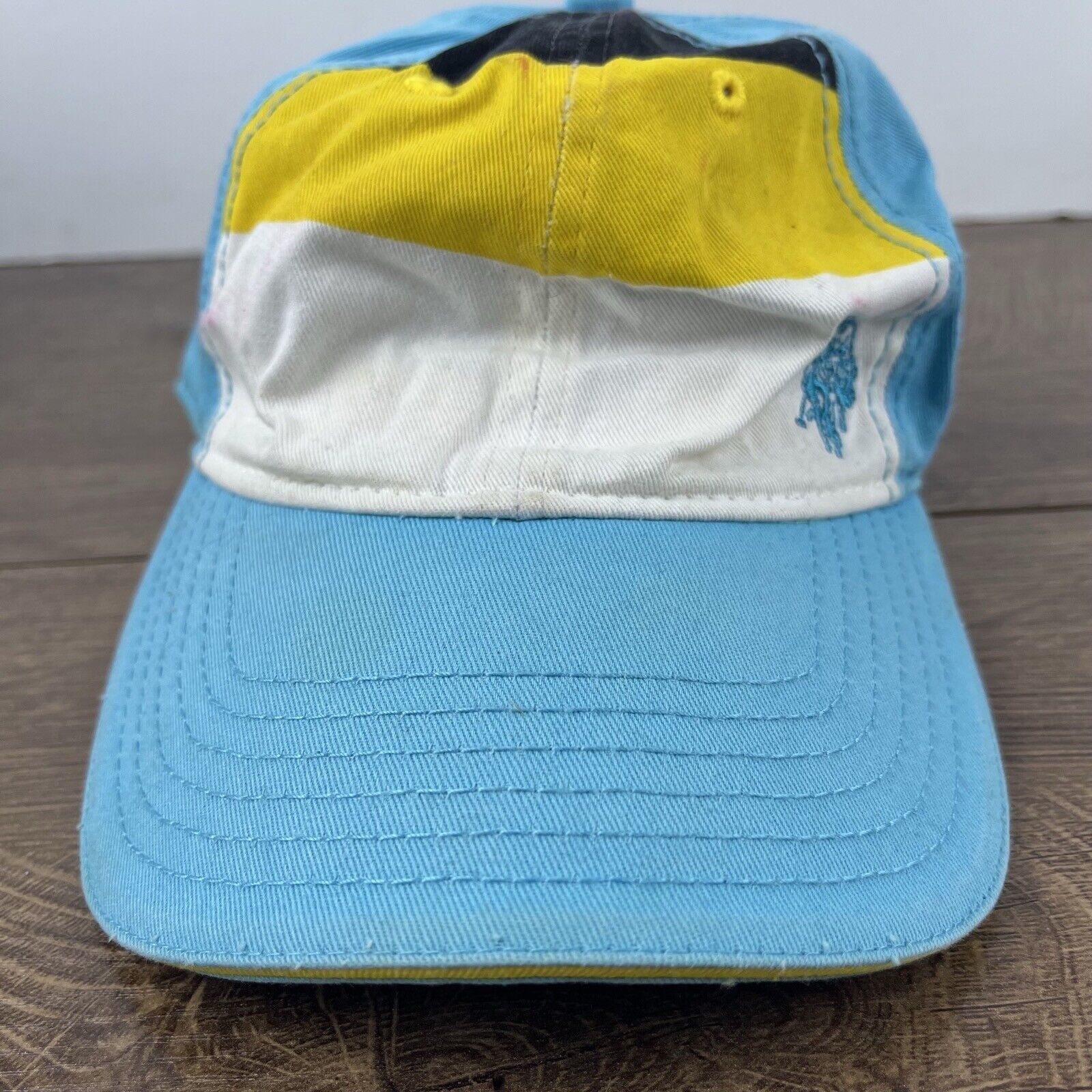Other US Polo Assn. Hat Yellow Light Blue Adjustable Hat Blue Adul Size ONE SIZE - 5 Thumbnail
