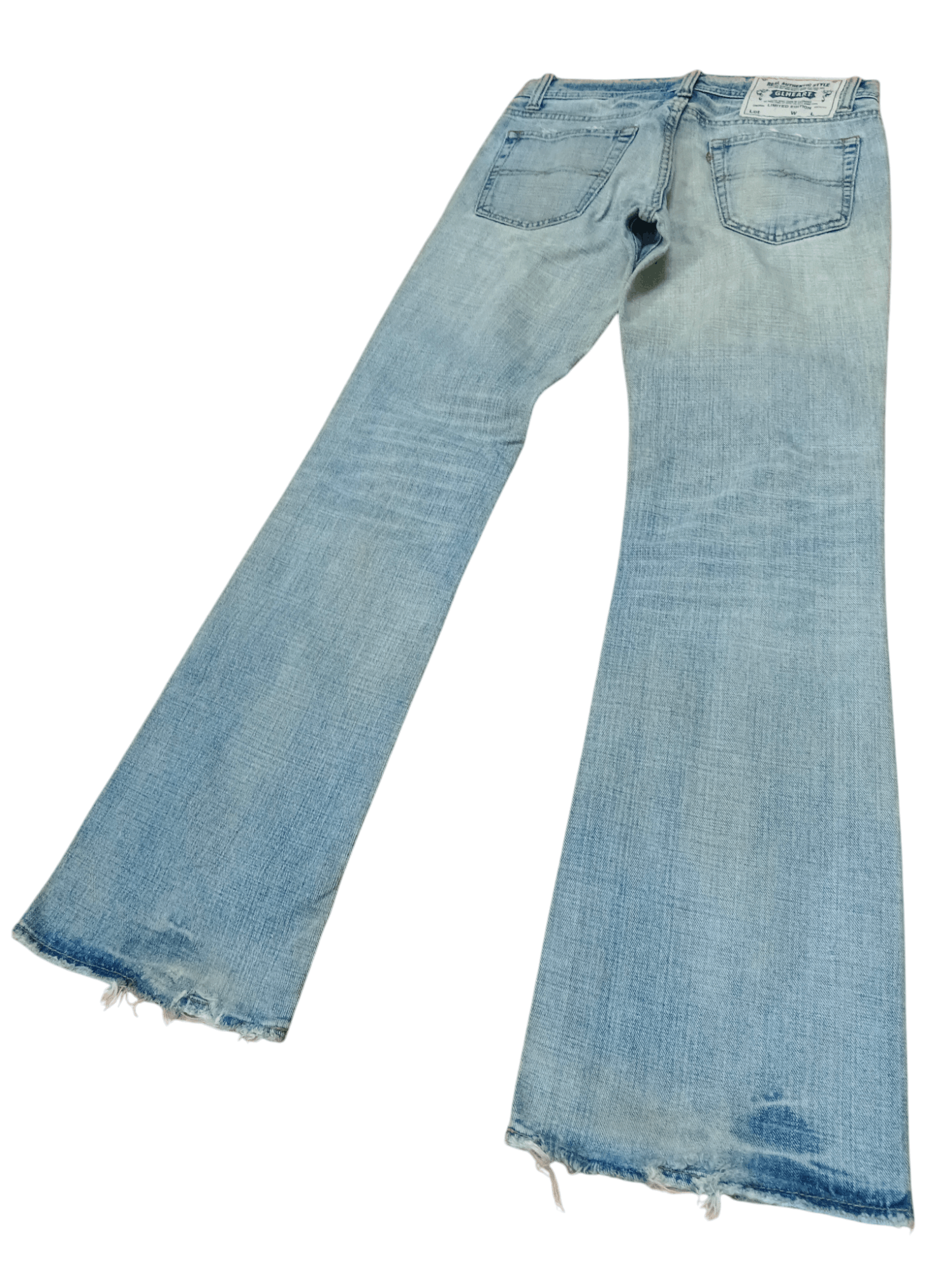 Iron Heart GLHEART Limited Edition Distressed Flare Denim Size US 30 / EU 46 - 4 Thumbnail