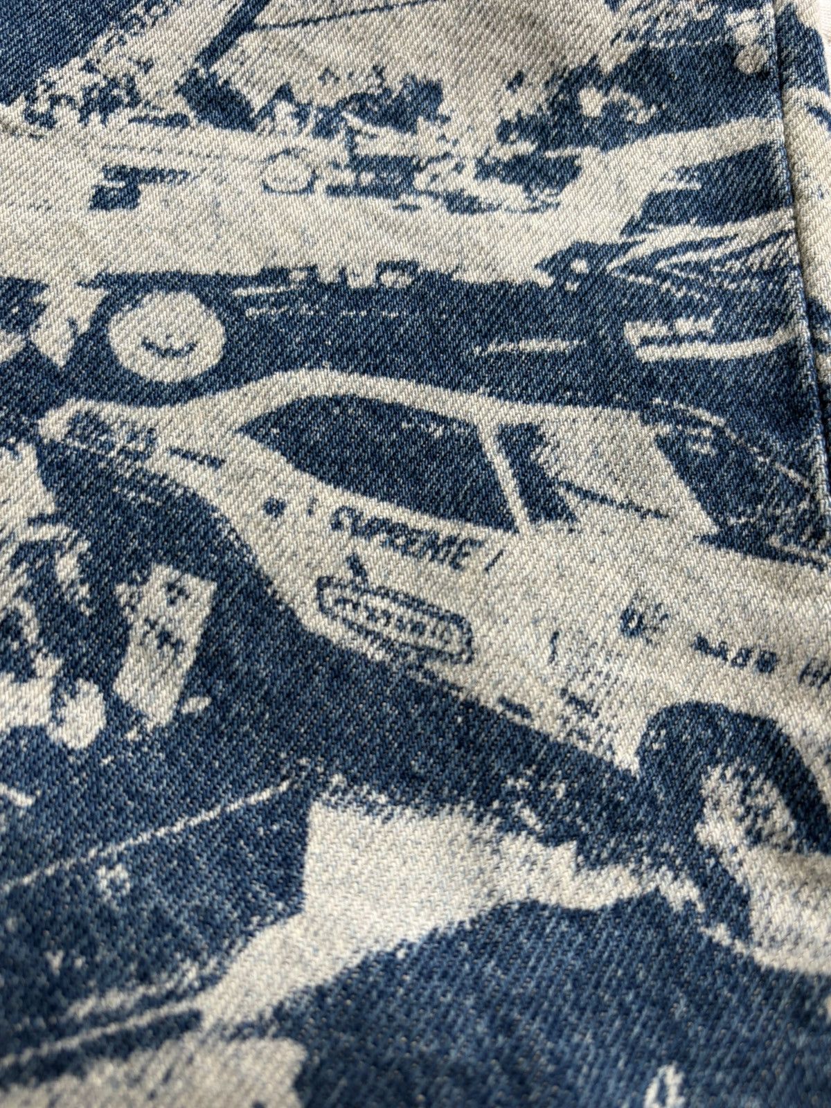 Hysteric Glamour × Supreme Supreme X Hysteric Glamour “Cars” Jeans Size US 30 / EU 46 - 9 Thumbnail