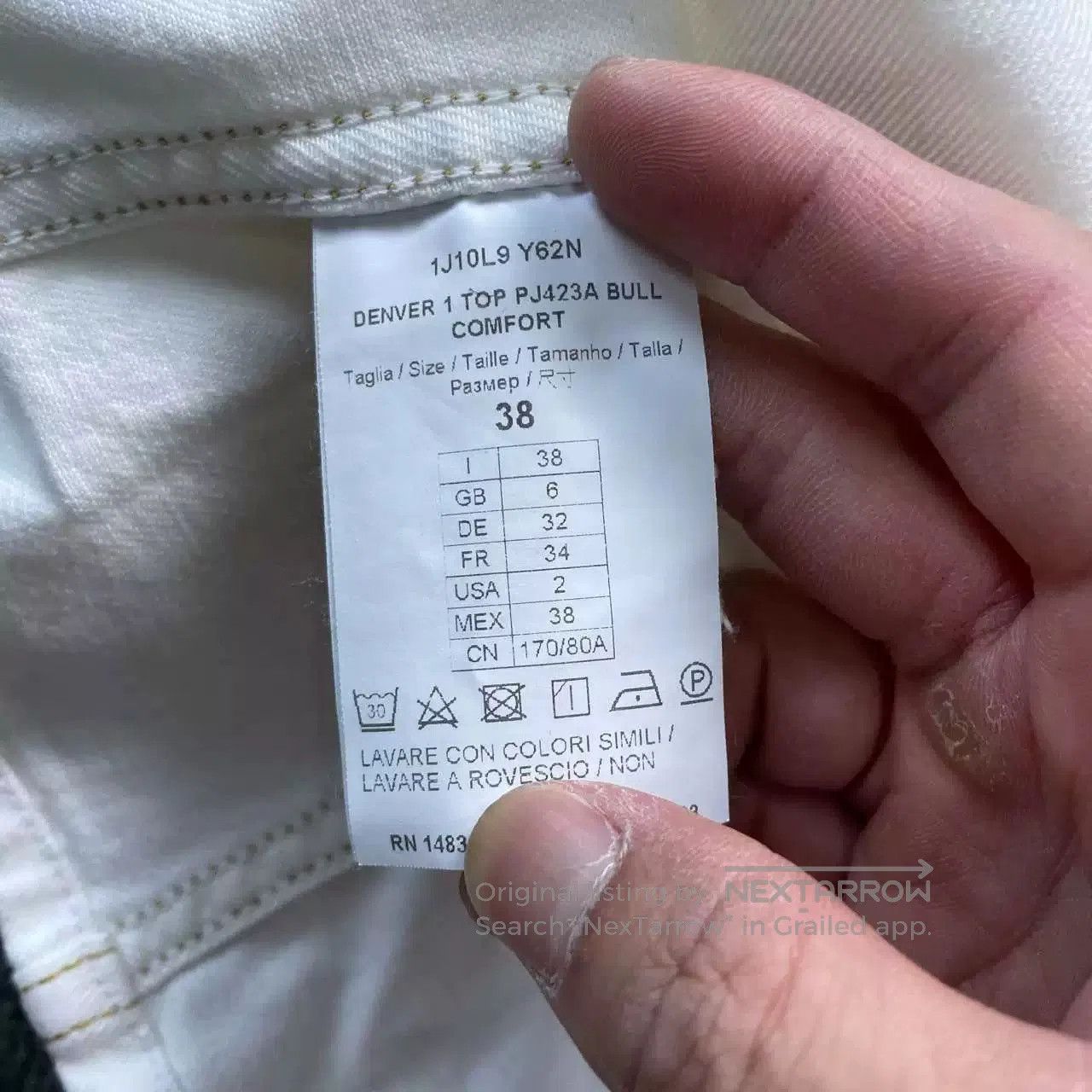 Pinko PINKO White Denim Vest. Size S / US 4 / IT 40 - 3 Thumbnail
