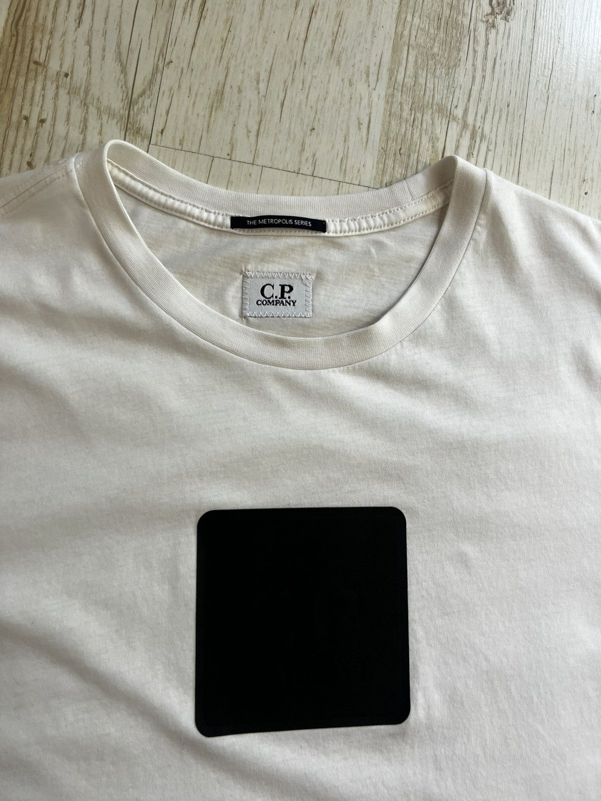 C.P. Company C.P. Company White Lightweight T-Shirt S Rubber Logo Cotton Size US S / EU 44-46 / 1 - 7 Thumbnail