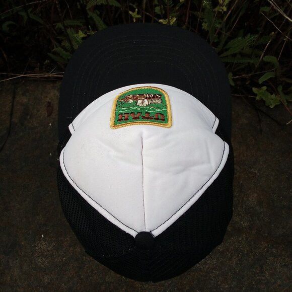 Vintage Vintage Utah Covered Wagon Patch Snap Trucker Hat Cap Size ONE SIZE - 4 Thumbnail
