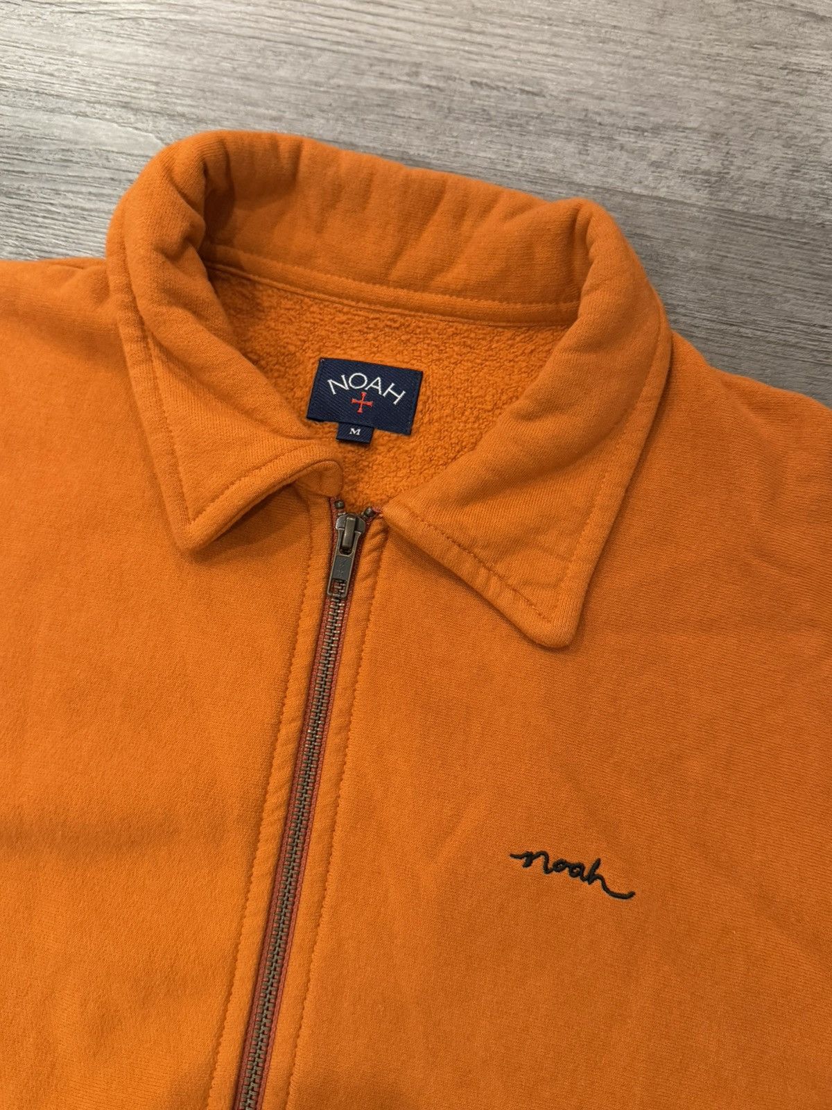 Noah Noah NY Zip Up Jacket Size Medium Burnt Orange Size US M / EU 48-50 / 2 - 2 Thumbnail