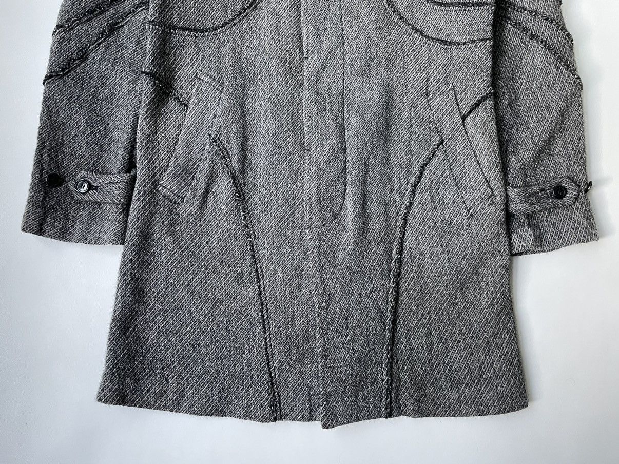 Comme des Garcons A/W 03 Panelled Raw Seam Overcoat Size US L / EU 52-54 / 3 - 11 Thumbnail