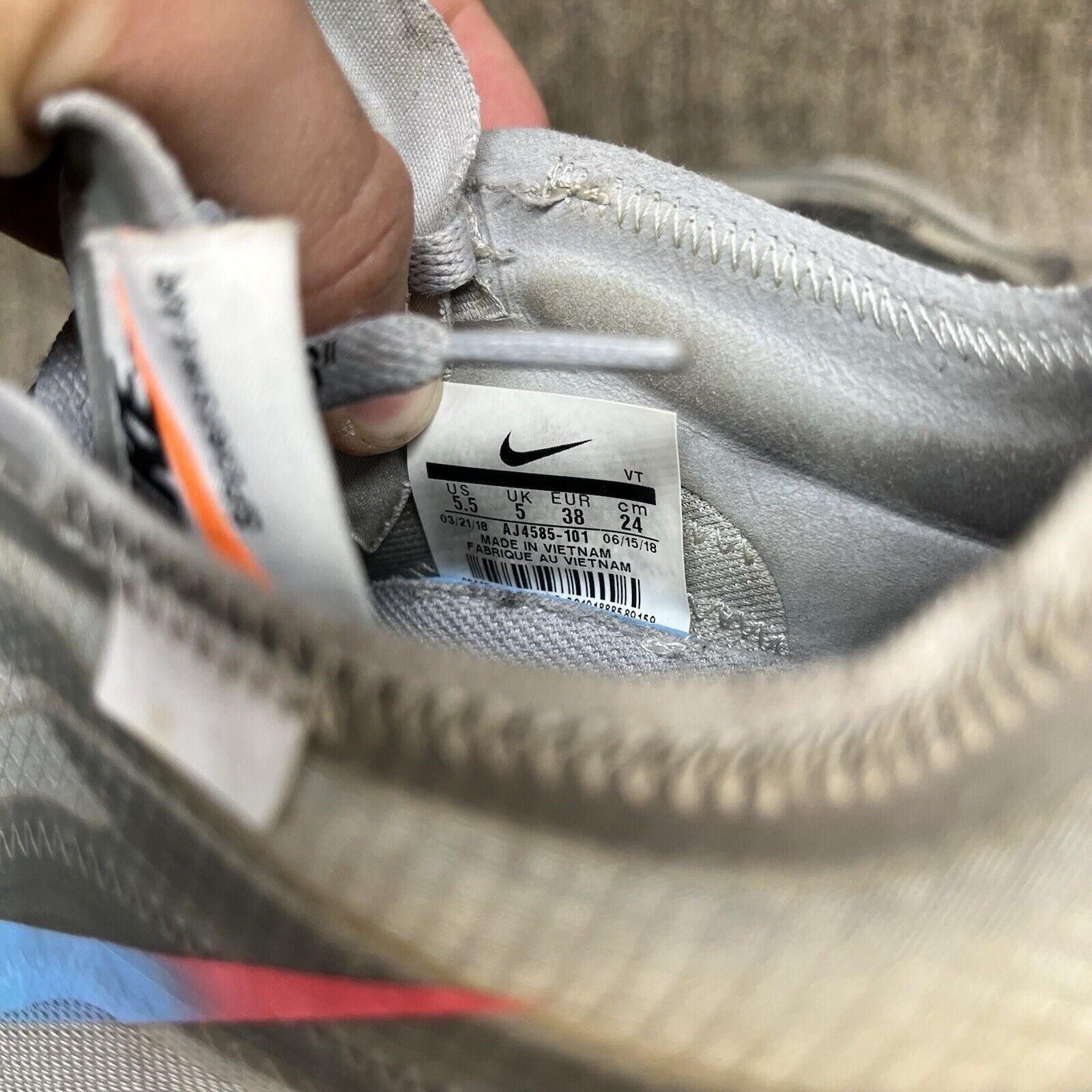 Off-White Off-White x Nike Air Max 97 ‘Menta’ Women's 7 AJ4585-101 GUC Size US 7 / IT 37 - 7 Thumbnail