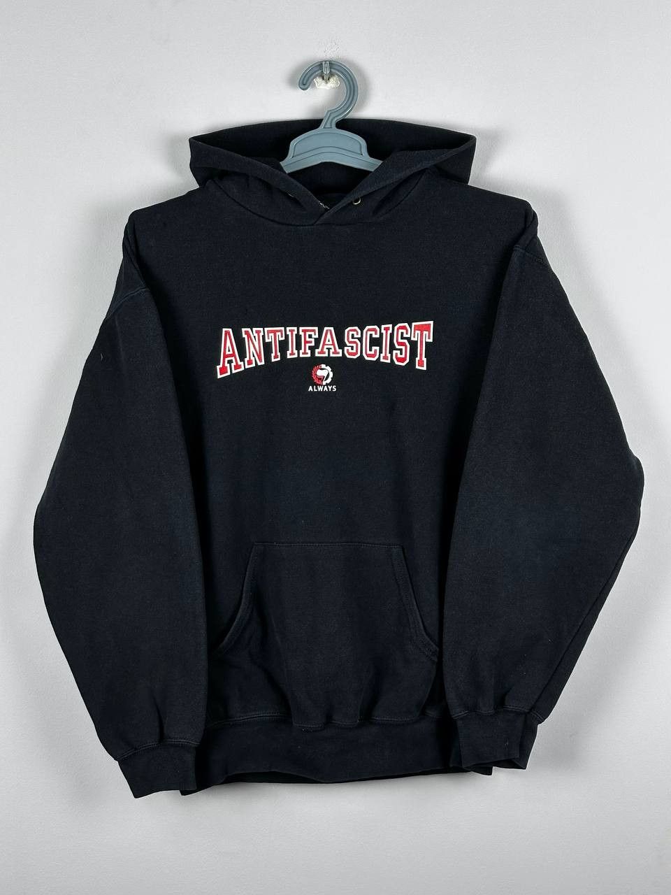 Vintage Vintage Fire And Flames AntIfascist Always Ultras Hoodie Size US M / EU 48-50 / 2 - 1 Thumbnail
