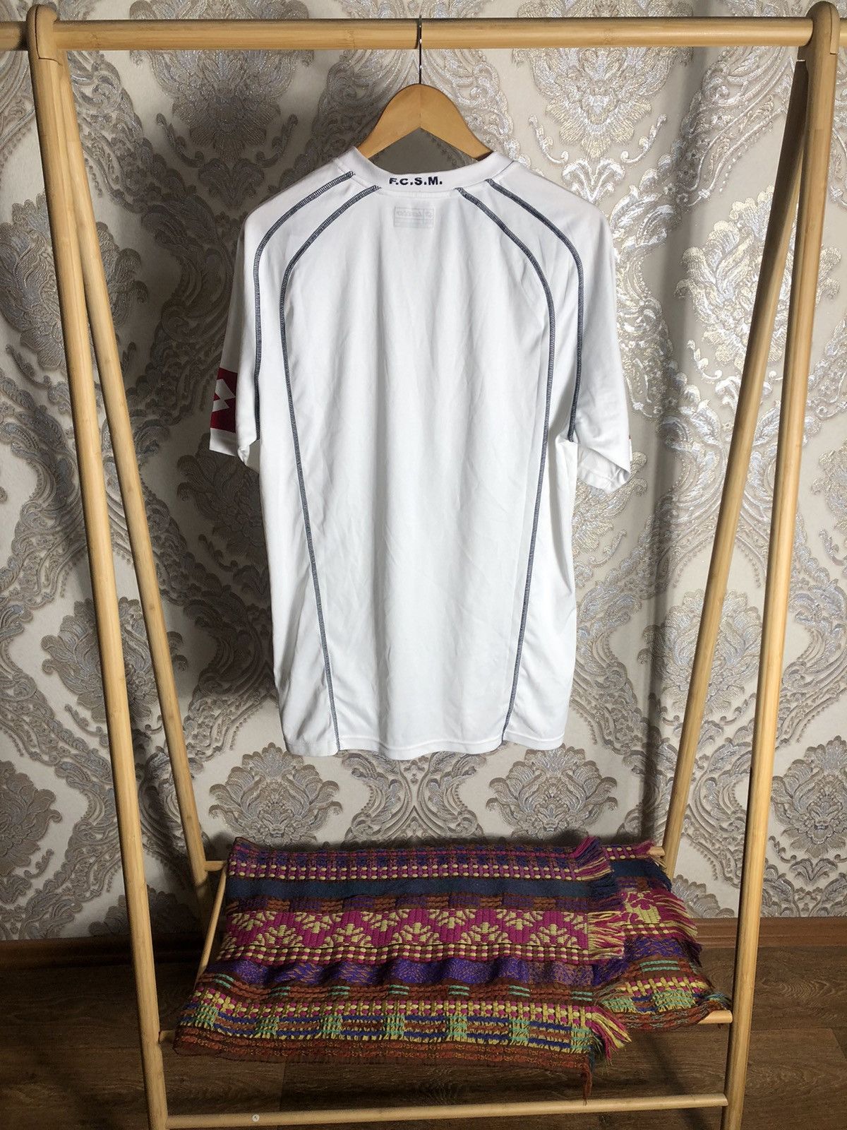 Lotto Sport VINTAGE LOTTO FC SOCHAUX FRANCE RETRO SOCCER JERSEY Y2K 90s Size US XXL / EU 58 / 5 - 6 Thumbnail
