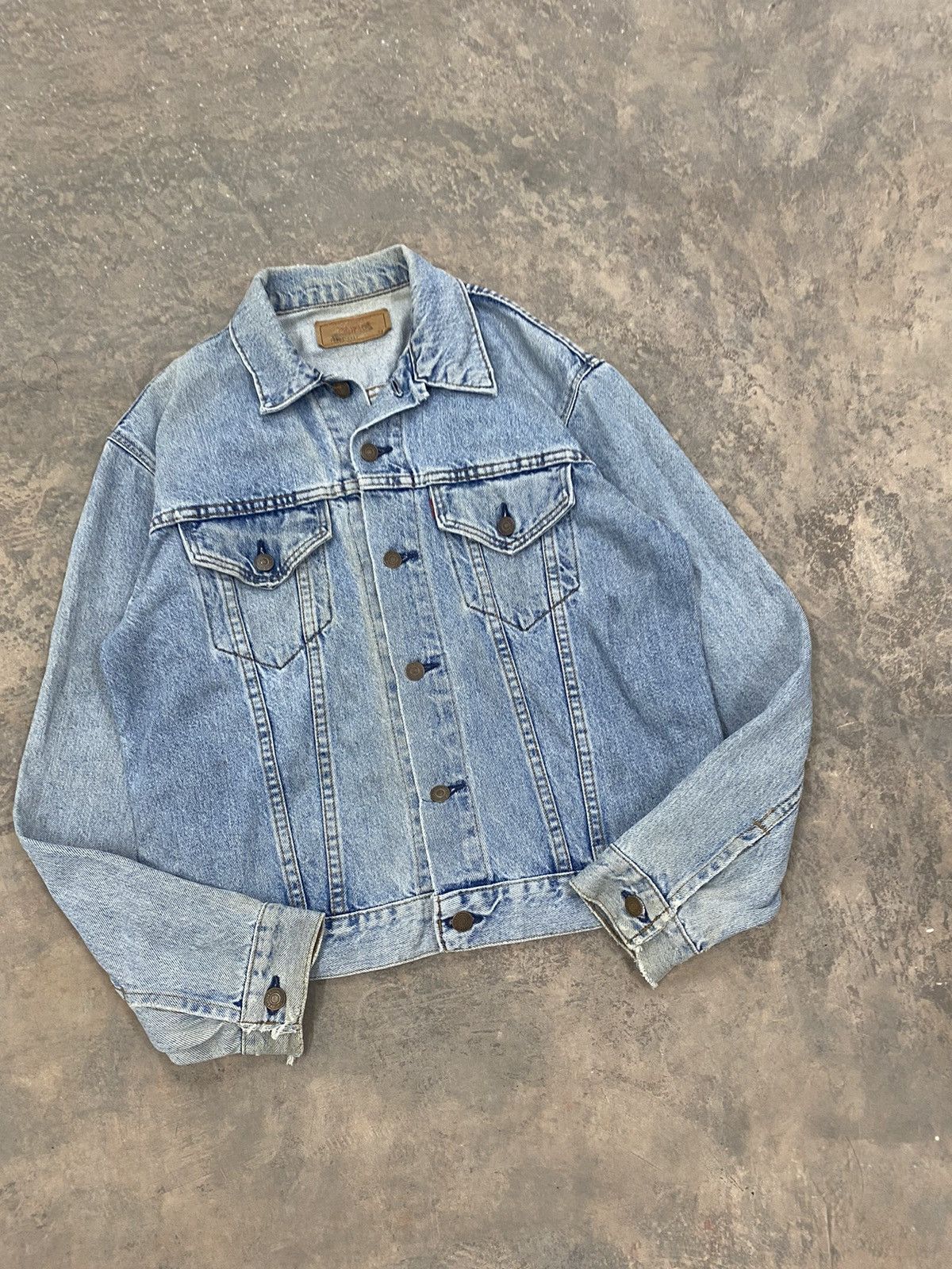 Levi's 1990s LEVIS TYPE 3 TRUCKER JACKET DENIM Size US M / EU 48-50 / 2 - 2 Thumbnail