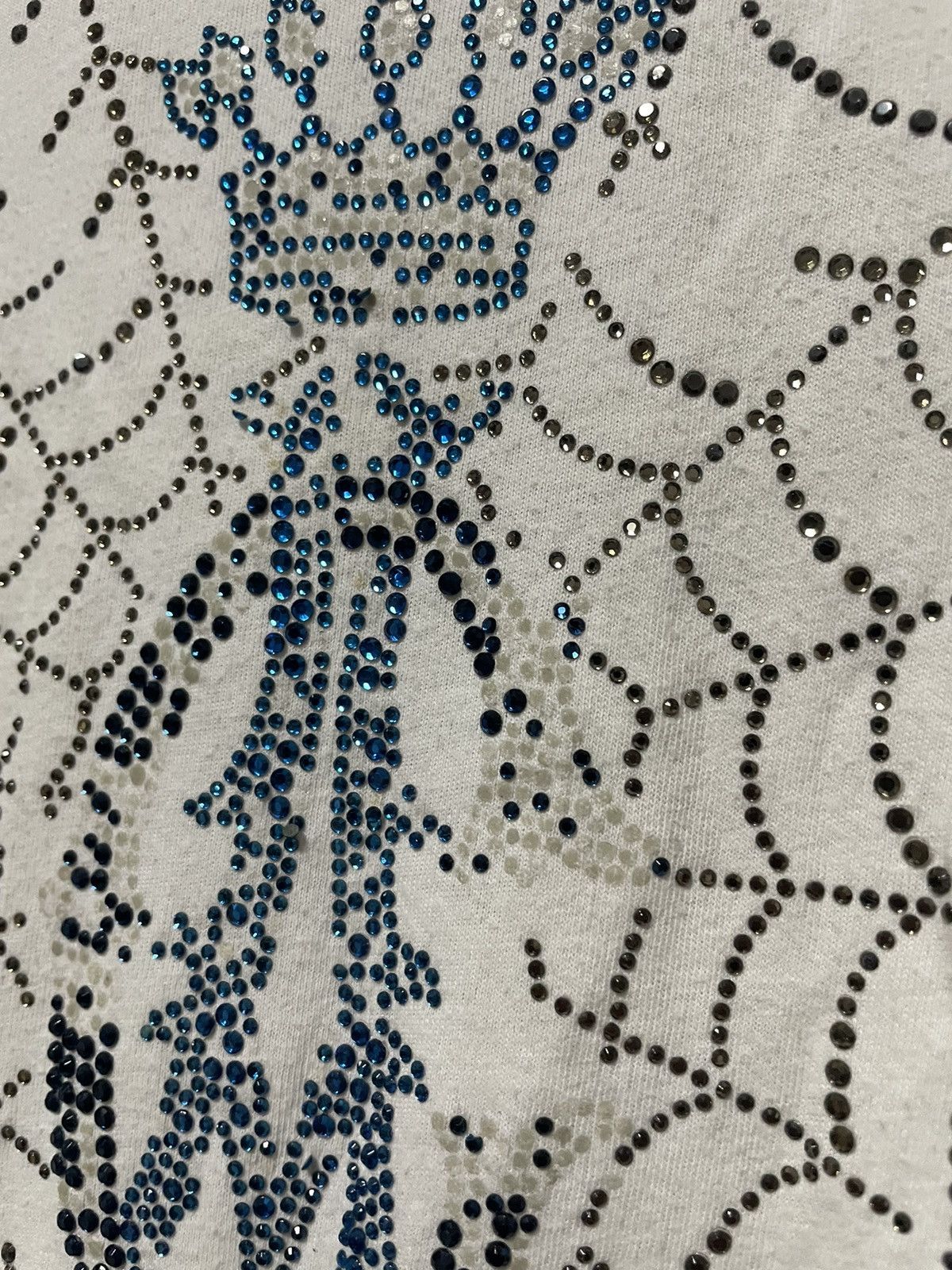 Christian Audigier × Ed Hardy × Vintage Vintage Y2K Cristian Audidier Dress Rhinestones Style Logo Size L / US 10 / IT 46 - 5 Thumbnail