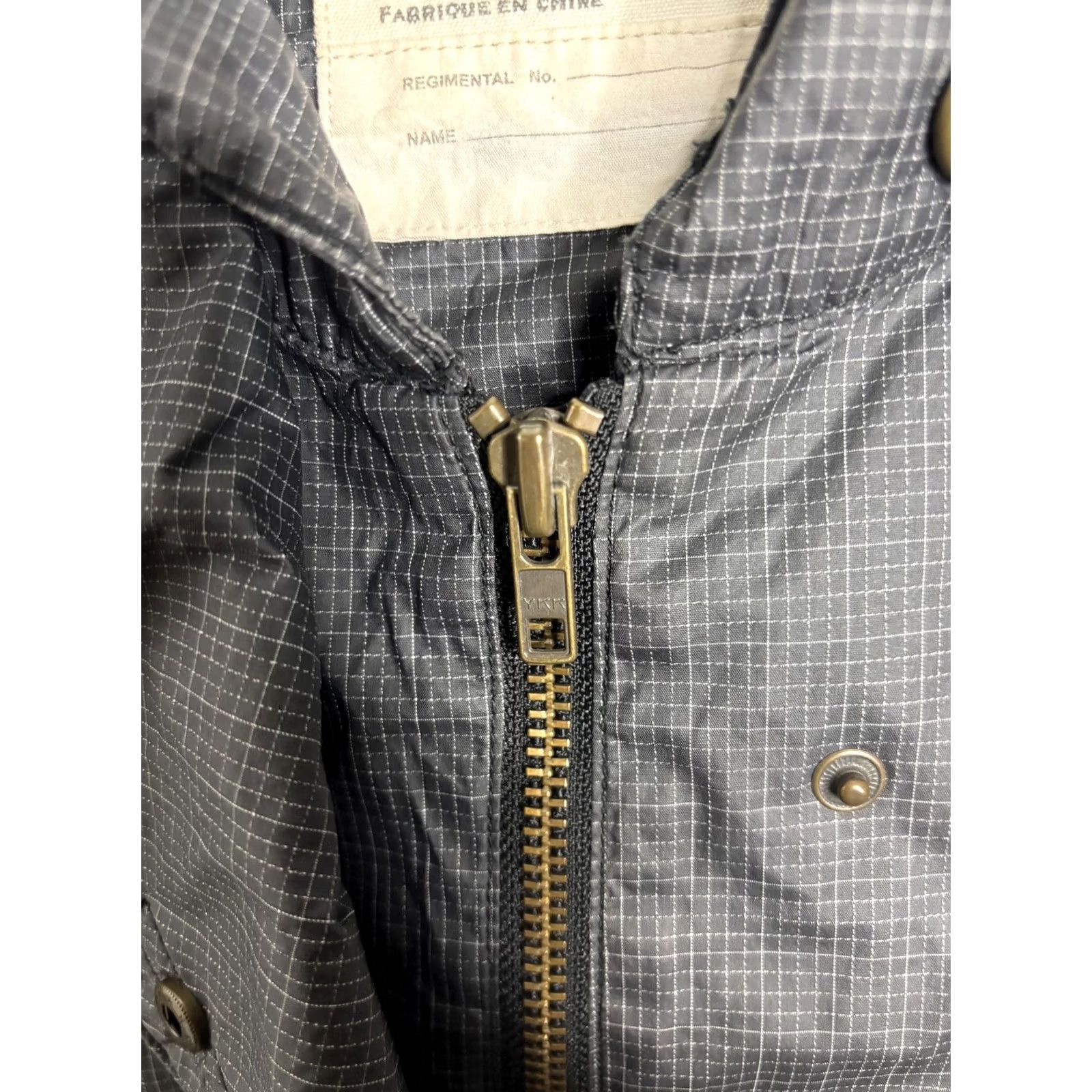Free People Free People Jacket Womens Medium Gray Hooded Zip Front Lightweight Windbreaker Size M / US 6-8 / IT 42-44 - 3 Thumbnail