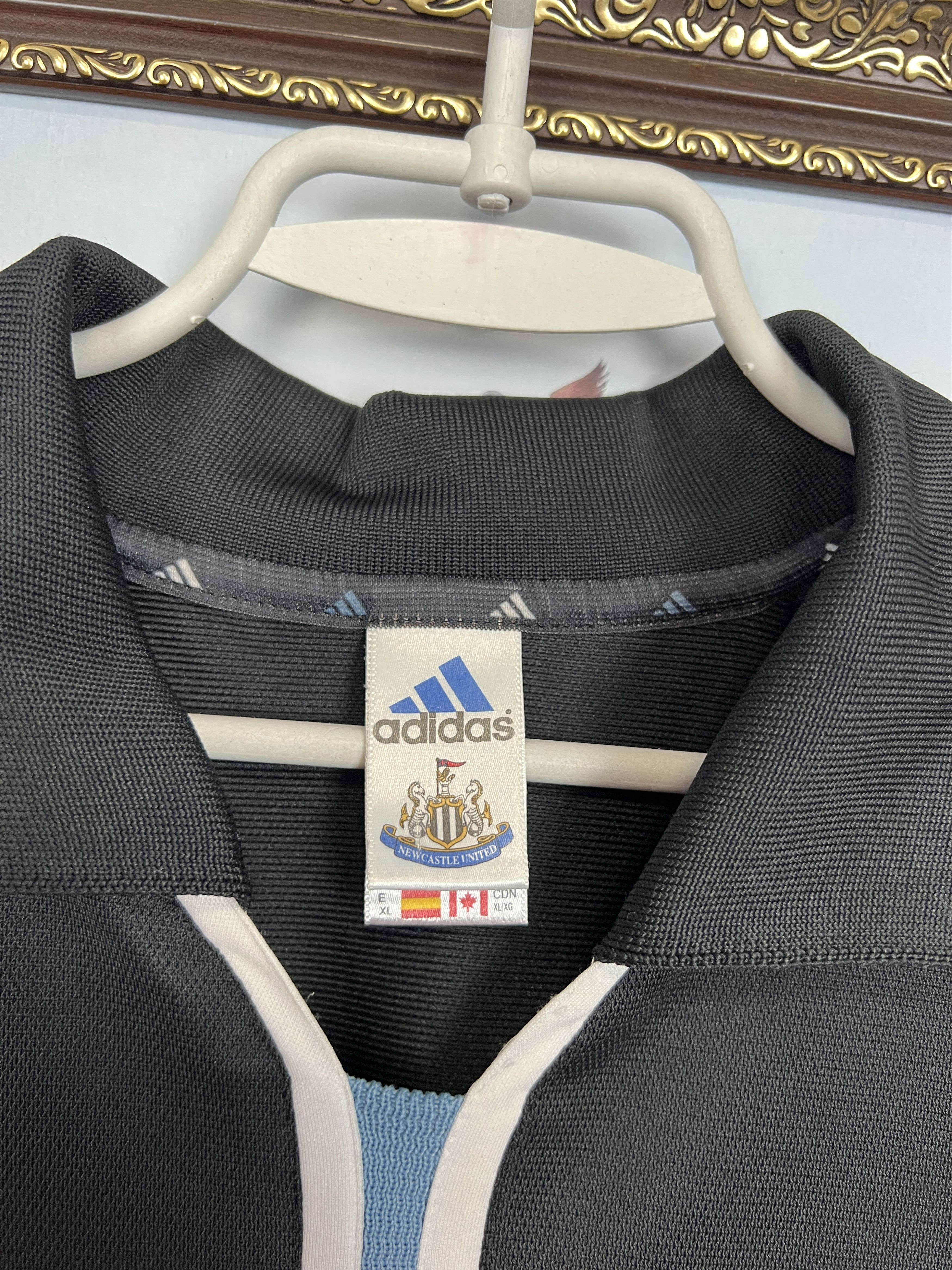 Adidas Newcastle football shirt 2000 Soccer Adidas Jersey Tee Hype Size US XL / EU 56 / 4 - 7 Thumbnail