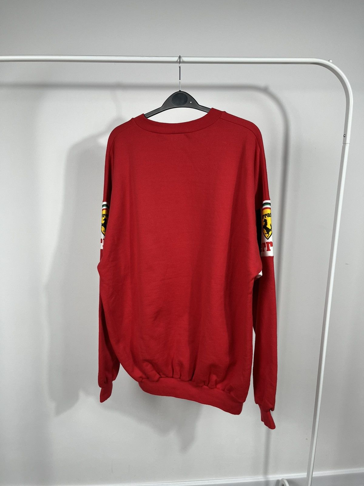 Ferrari Vintage Ferrari red crewneck sweatshirt XL Italy racing logo Size US XL / EU 56 / 4 - 10 Thumbnail