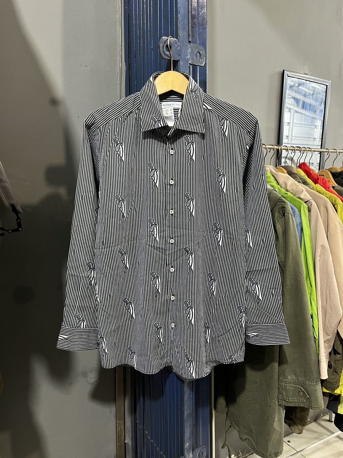 Etro Etro striped paisley shirt /kapital/cdg/visvim/undercover/ Size US S / EU 44-46 / 1 - 1 Thumbnail