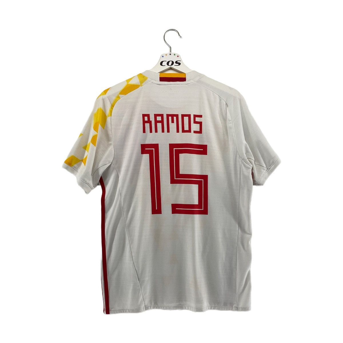 Sergio Ramos Spain 2016 Away Soccer Football Jersey Nike