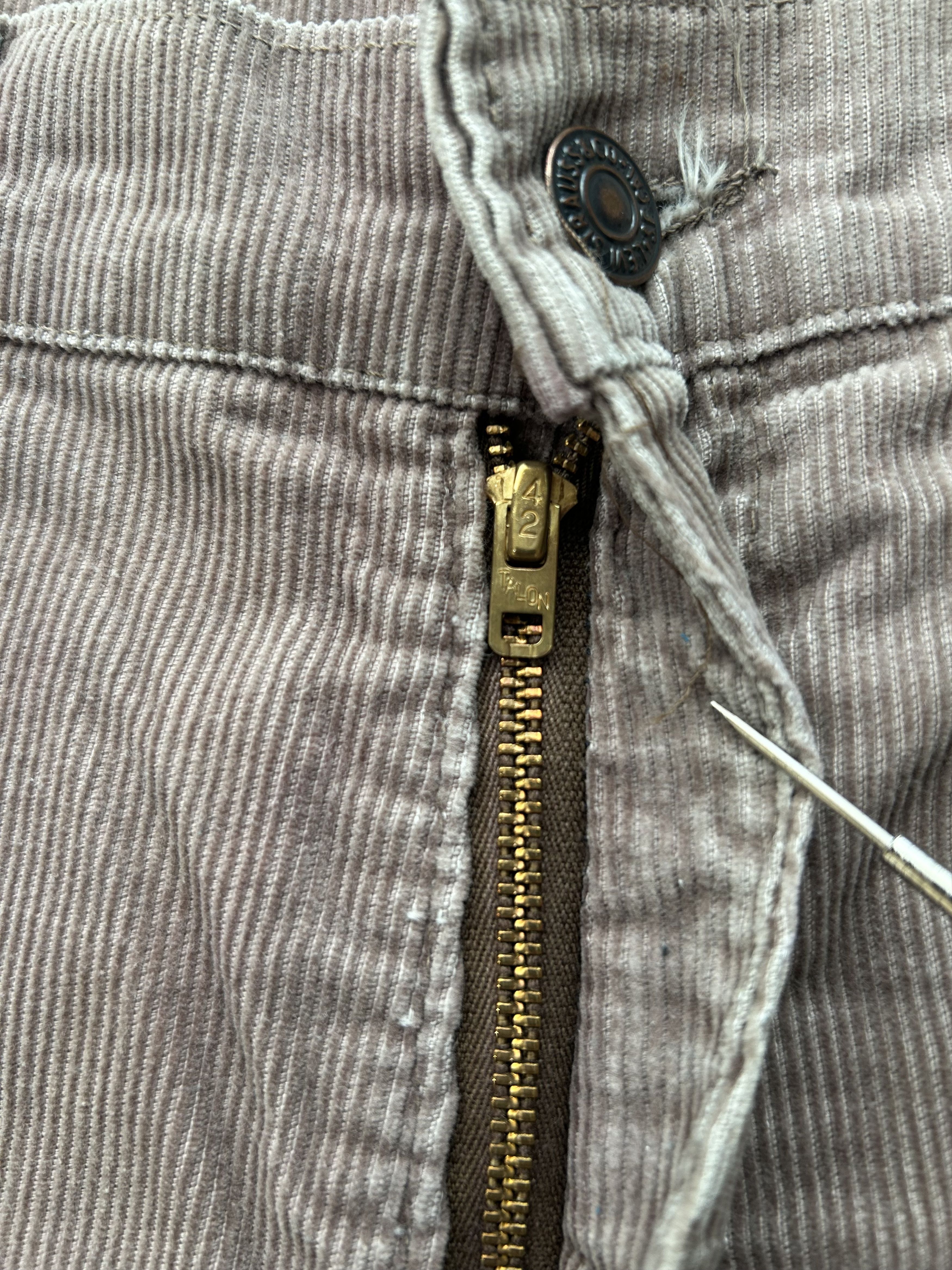 Levi's Levi’s Corduroy Cowboy Embroidery Pants TALON 42 70–80s Rare Size US 38 / EU 54 - 6 Thumbnail