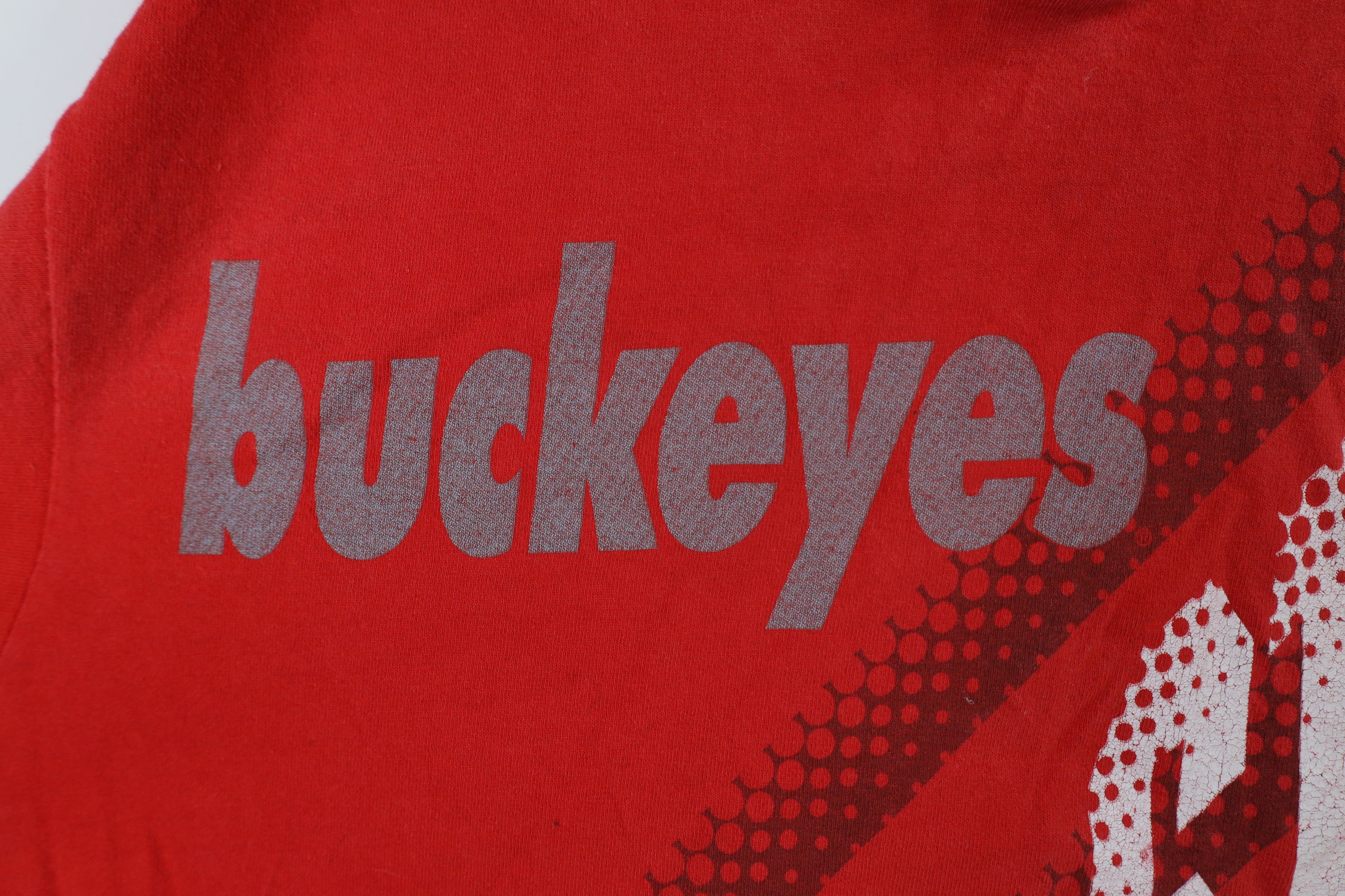 Vintage Vintage 90s All Over Print Ohio State University T-Shirt Size US XL / EU 56 / 4 - 4 Thumbnail