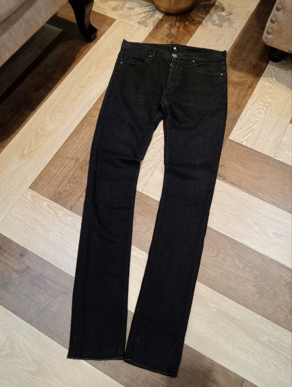 Fagassent Toshiki Aoki SEIGEKI AOKIHIFUKU FAGASSENT TOSHIKI AOKI BLACK SKINNY JEANS Size US 28 / EU 44 - 2 Thumbnail