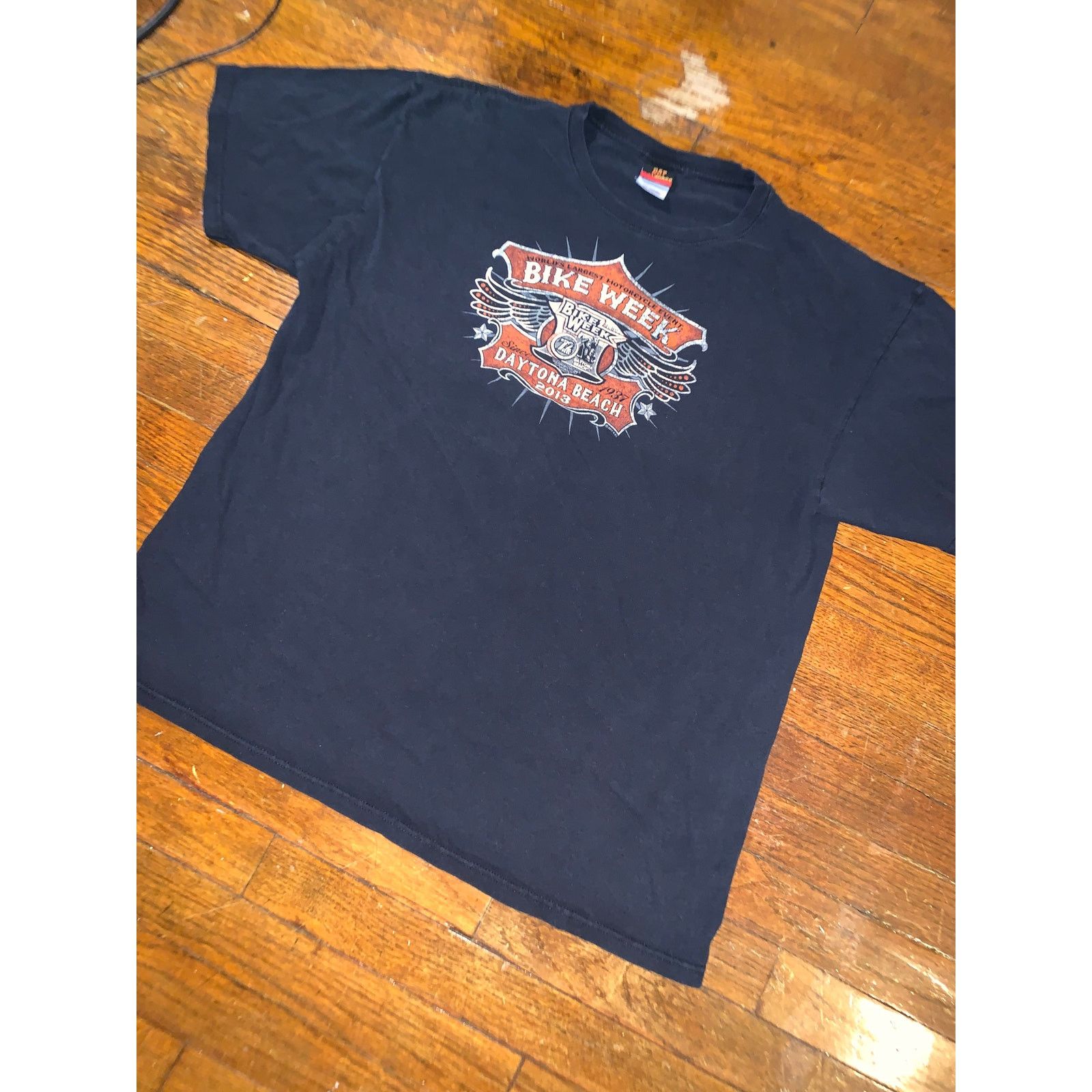 Harley Davidson × Other 2013 Daytona Bike Week T Shirt XL Hot Leathers Black Size US XL / EU 56 / 4 - 3 Thumbnail