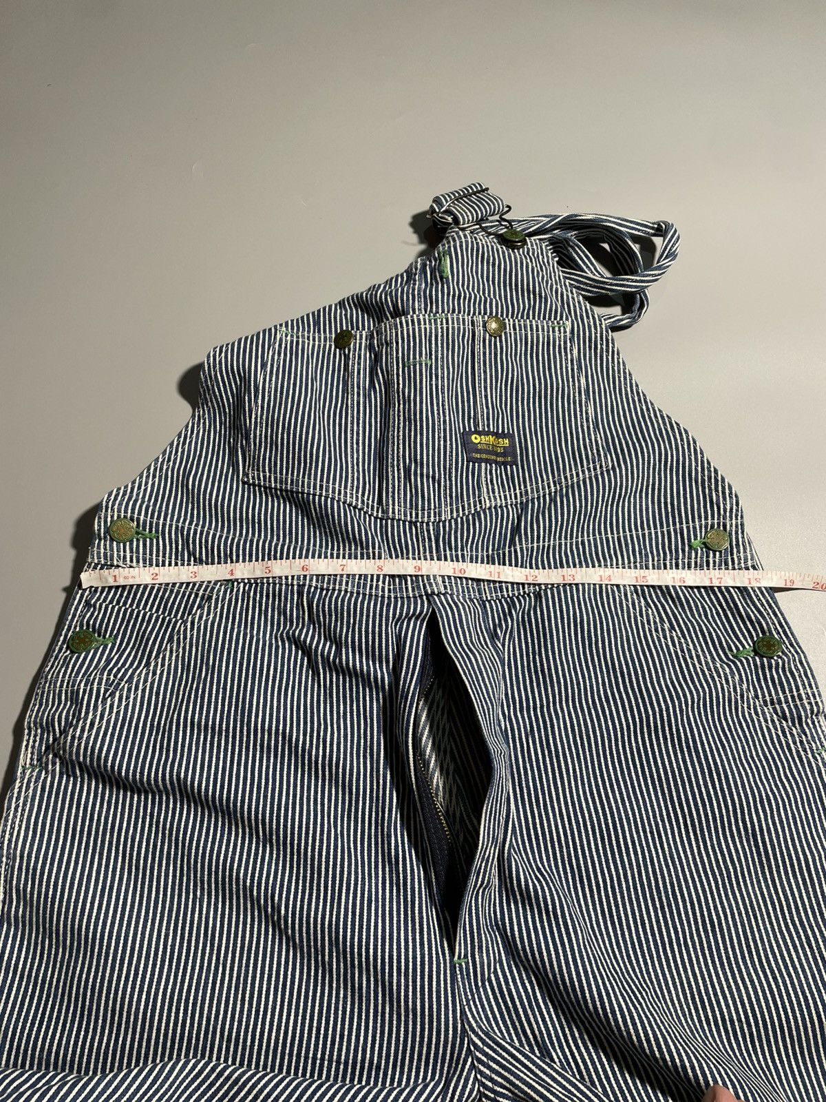 Oshkosh Vintage Oshkosh Hickory Stripes Overall Size US 34 / EU 50 - 15 Thumbnail