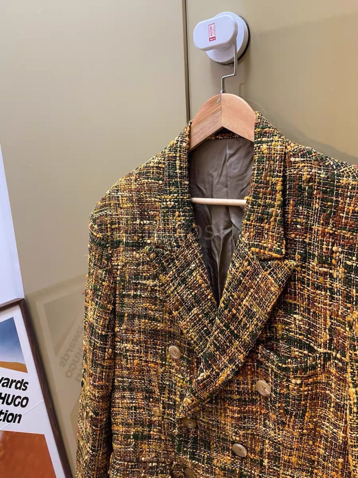 Yohji Yamamoto Yohji Yamamoto Pour Homme 89SS Silk&Linen Jacket-2508 Size US S / EU 44-46 / 1 - 3 Thumbnail