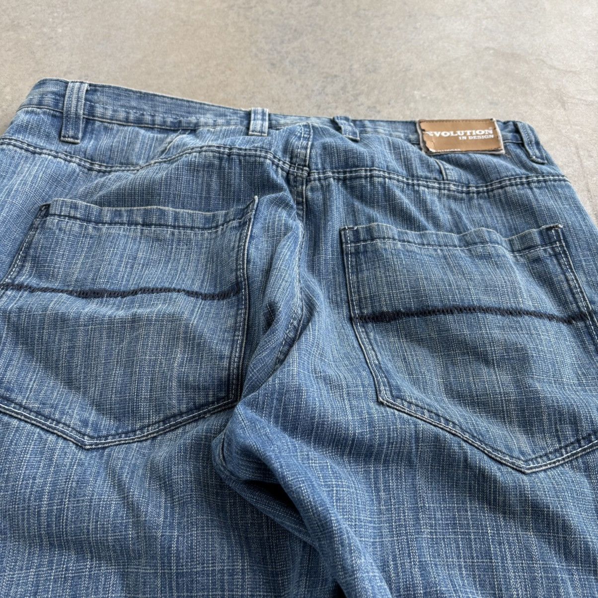 Southpole × Vintage Vintage Y2K Evolution Baggy Blue jeans Skater pants rare 38 Size US 40 / EU 56 - 10 Thumbnail