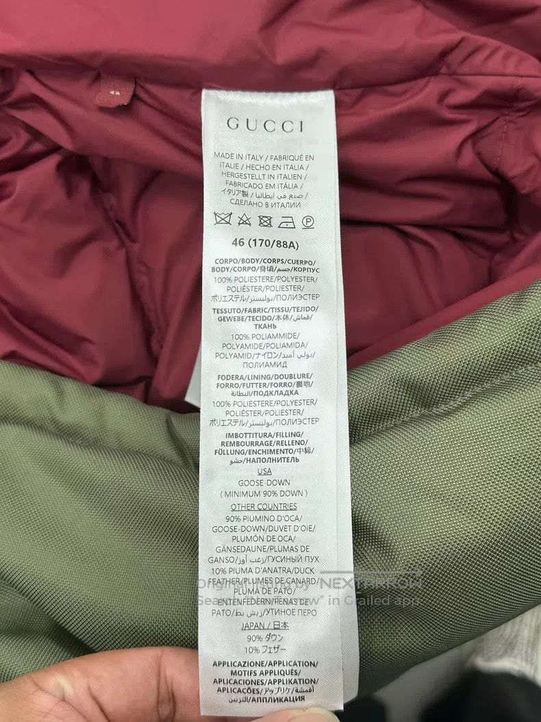 Gucci Gucci Green old flower full print logo zipper down jacket Size US S / EU 44-46 / 1 - 5 Thumbnail