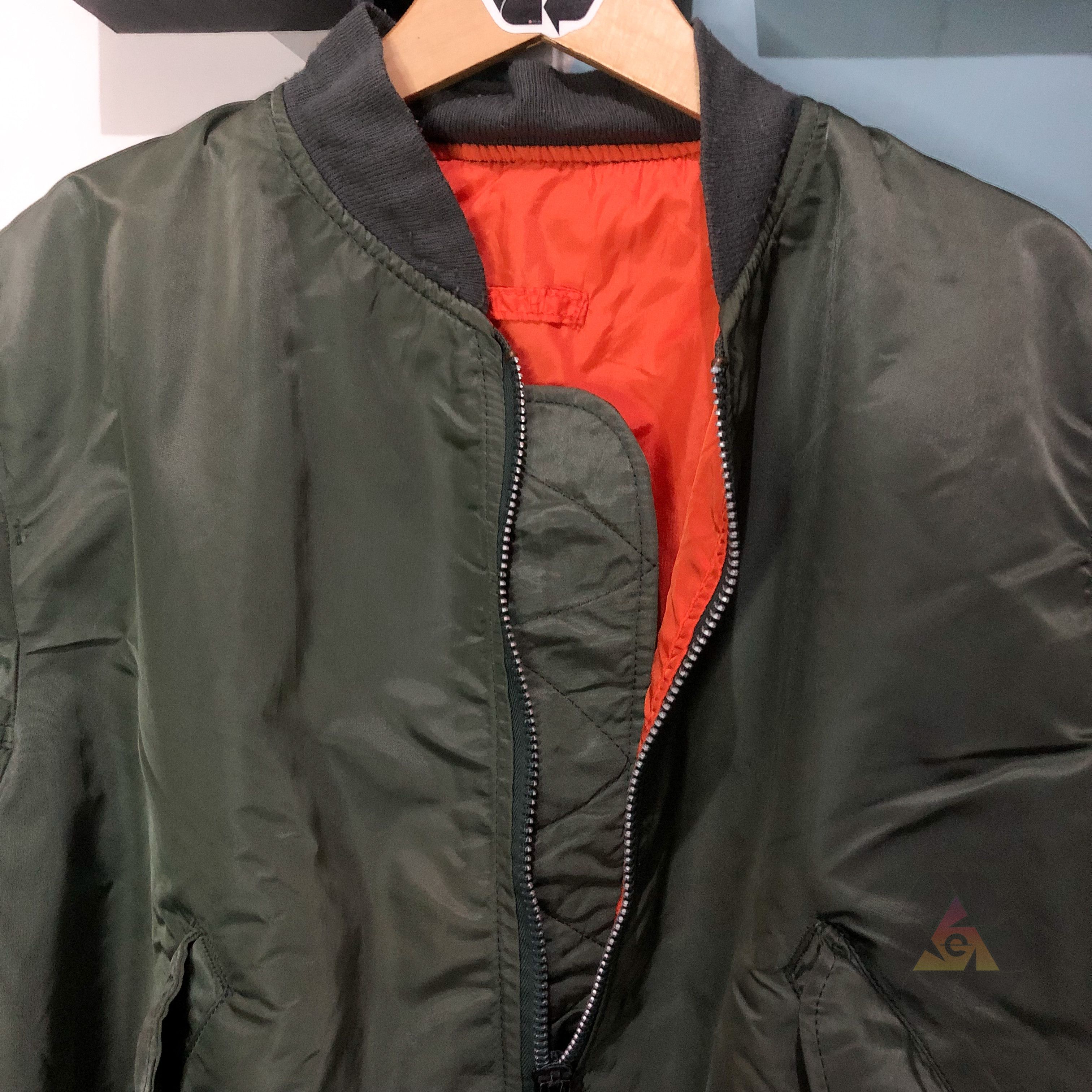Alpha Industries Vintage Alpha Industries Flayer's Mil-J-82790J USAF MA-1 Size US XL / EU 56 / 4 - 5 Thumbnail