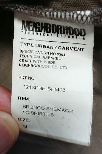 Neighborhood neighborhood bronco shemagh hoodie shirt Size US M / EU 48-50 / 2 - 4 Thumbnail