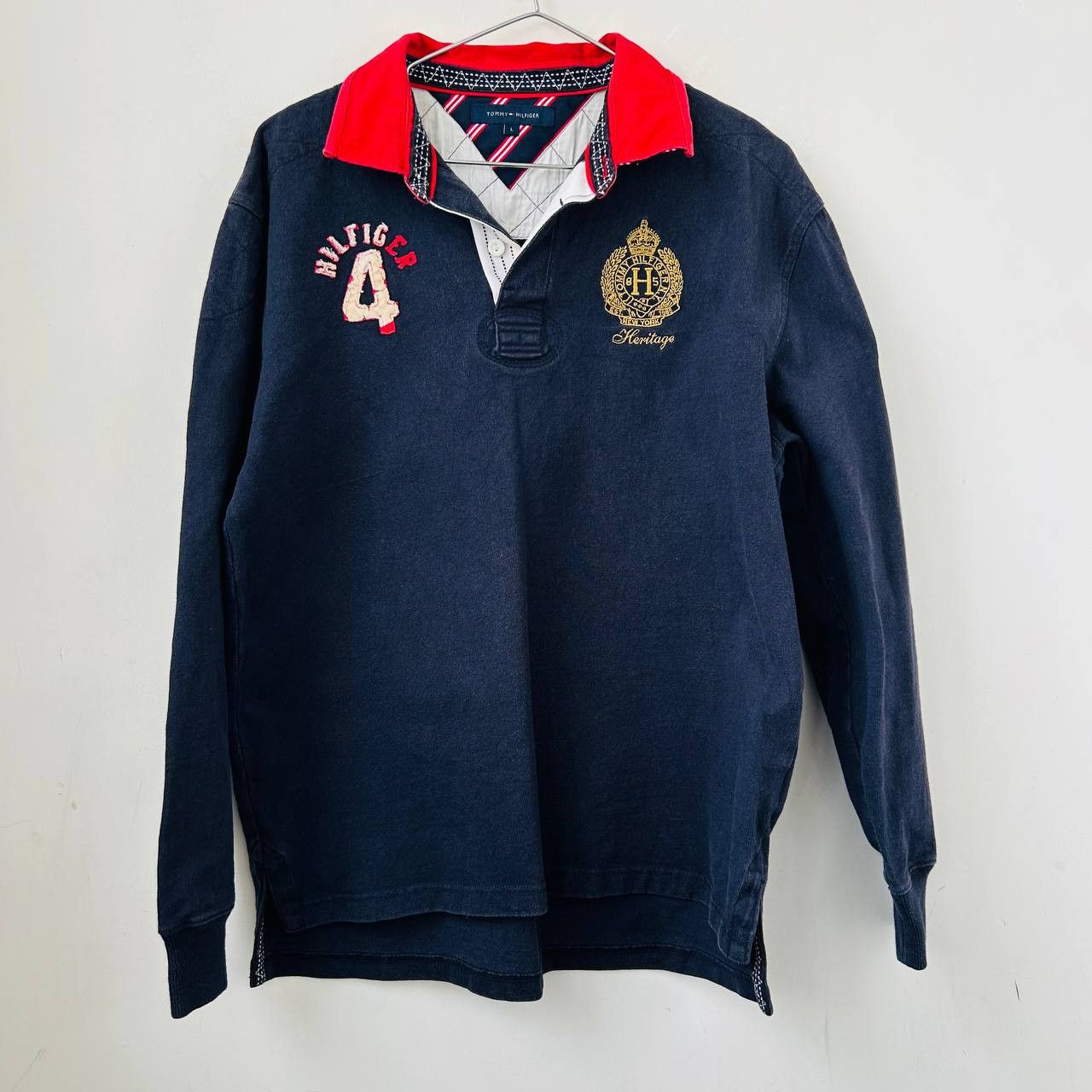 Tommy Hilfiger Tommy Hilfiger rugby #278 Size US L / EU 52-54 / 3 - 1 Thumbnail