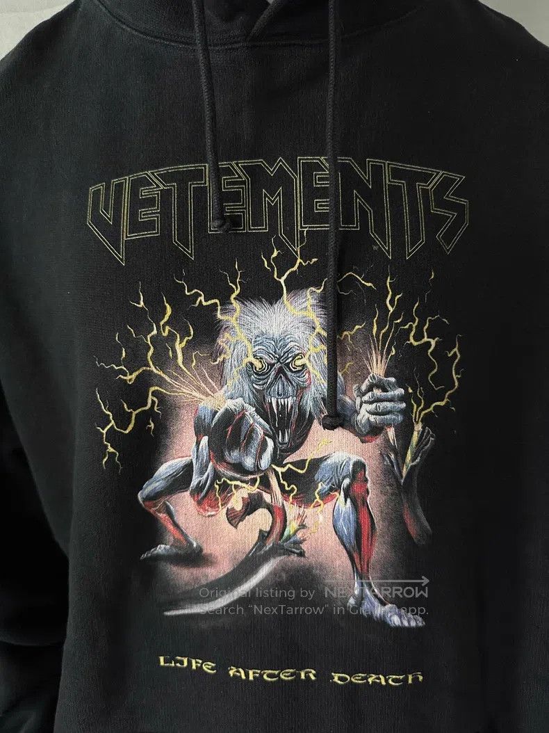 Vetements Vetements Electric Metal Demon Hoodie Size US M / EU 48-50 / 2 - 3 Thumbnail