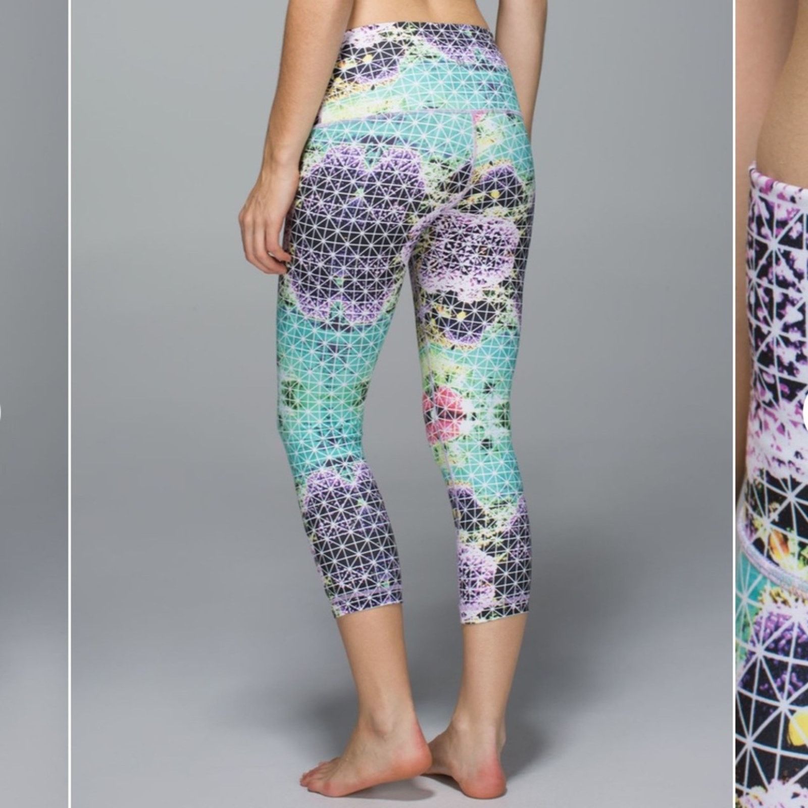 Lululemon Lululemon Rare Wunder Under Crop II *Full-On Luon Roll Down Size 27" / US 4 / IT 40 - 2 Thumbnail