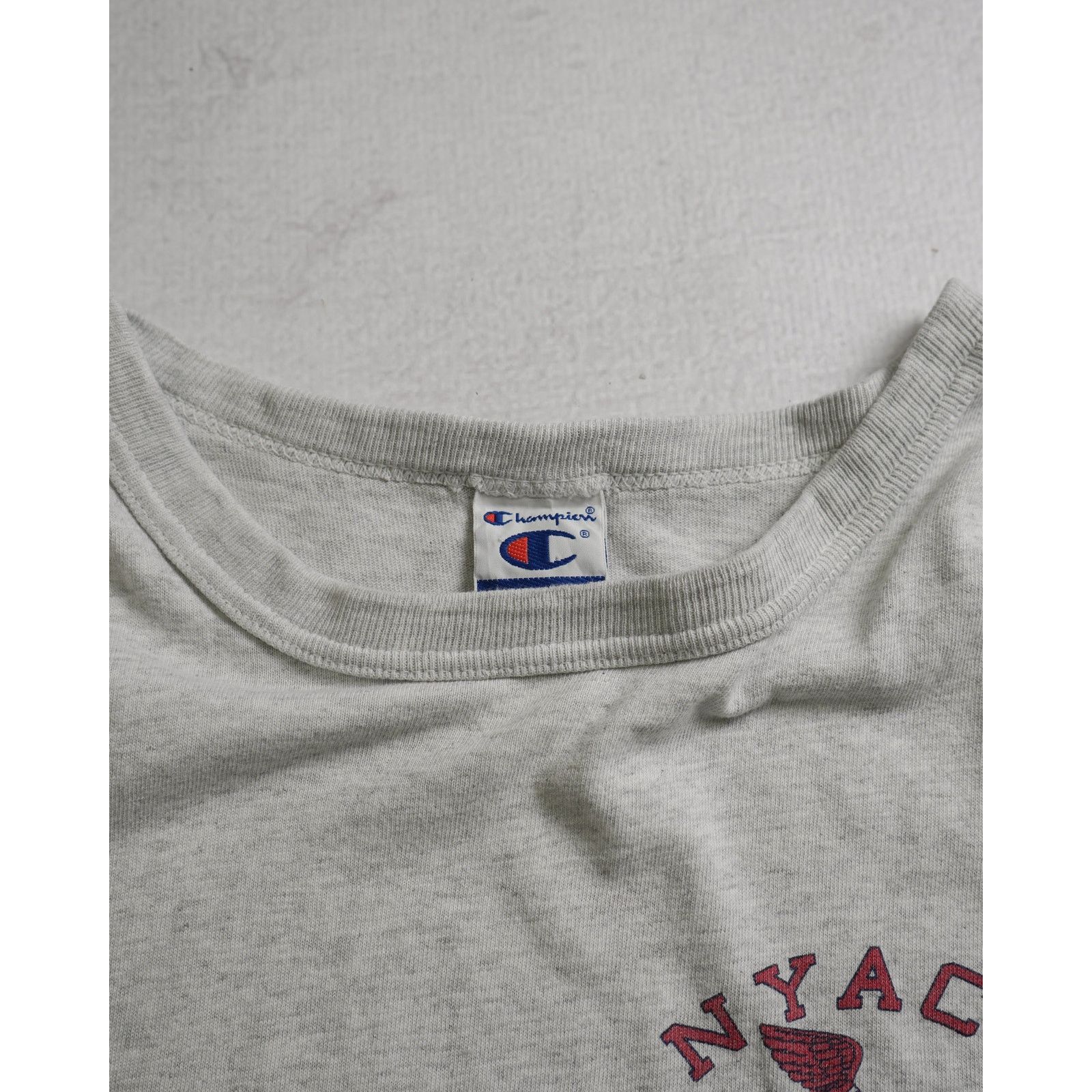 Champion Vintage 90s Champion Grey Regular T-Shirt - Men's XL Size US XL / EU 56 / 4 - 3 Thumbnail