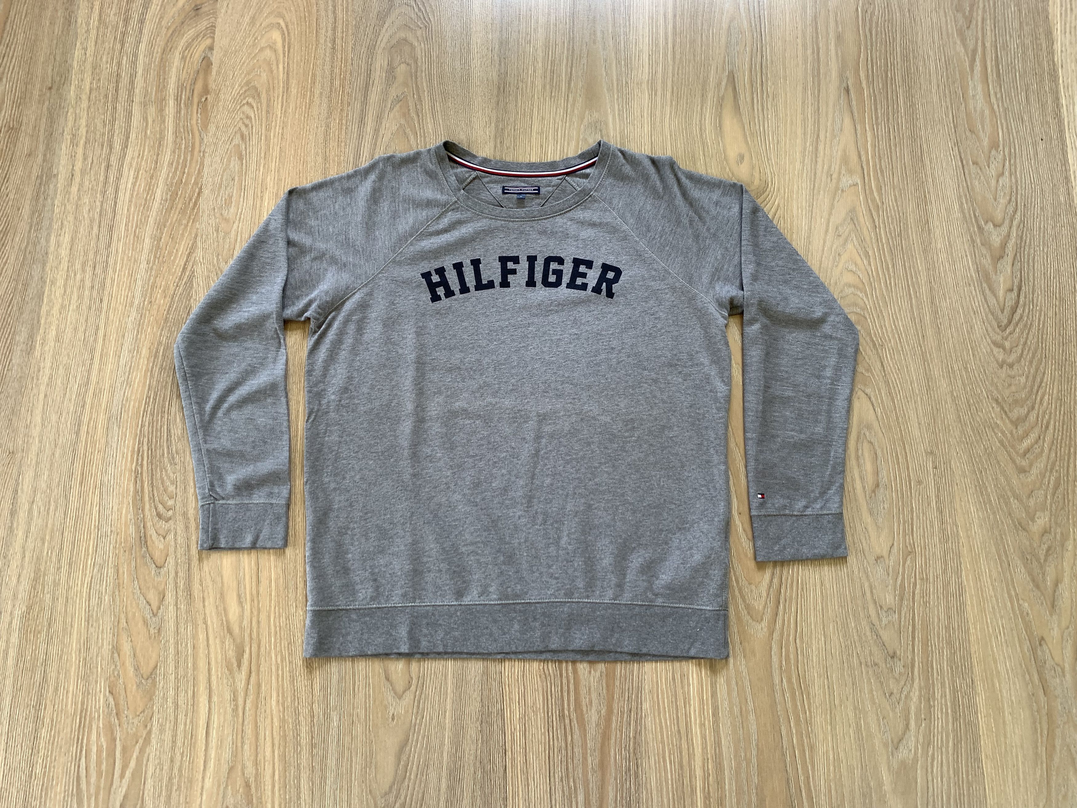 Designer × Tommy Hilfiger Tommy Hilfiger Grey Cotton Sweatshirt Size US M / EU 48-50 / 2 - 8 Thumbnail