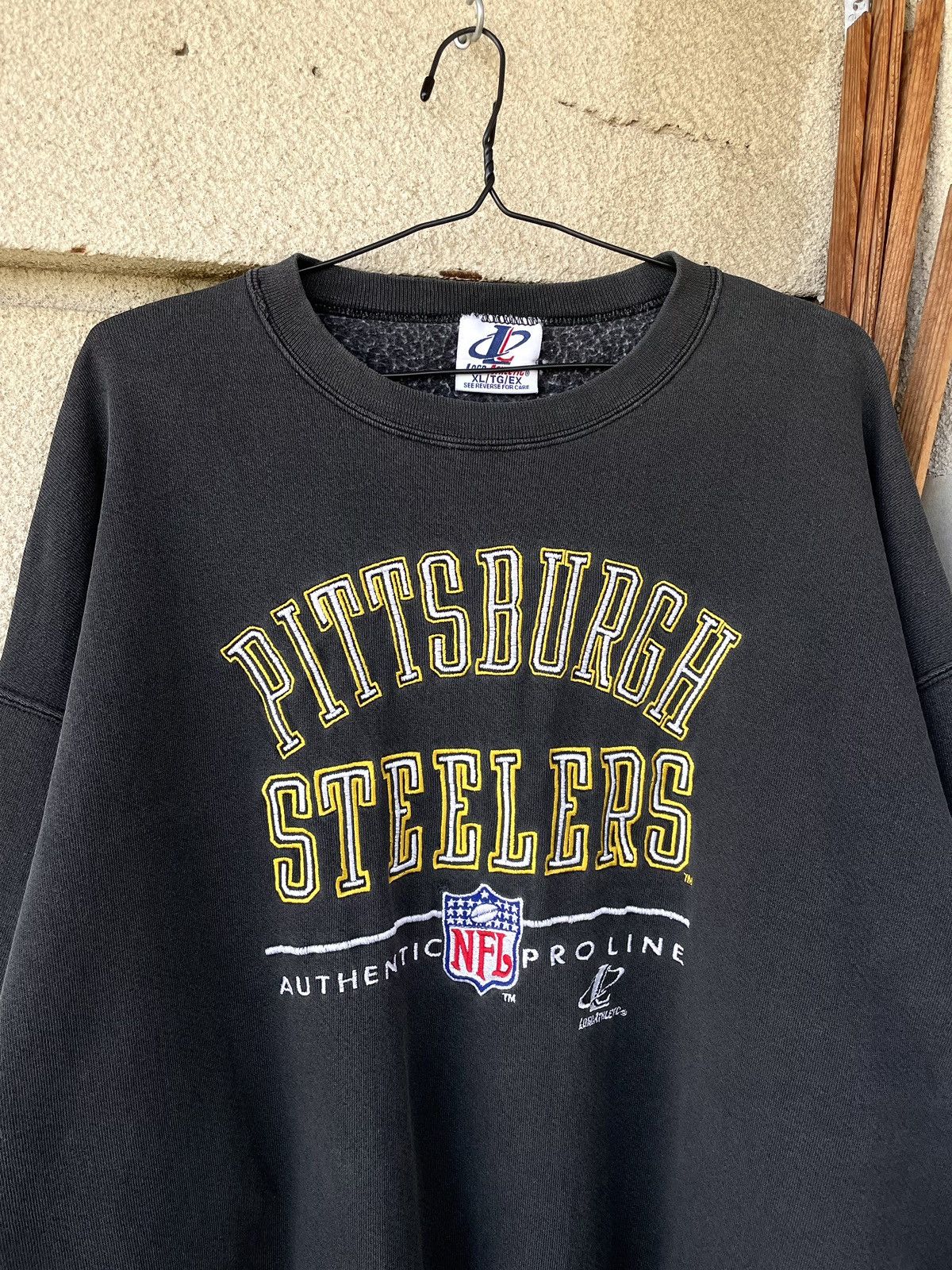 NFL Vintage 90s Pittsburgh Steelers NFL Football Sweatshirt Size US XL / EU 56 / 4 - 2 Thumbnail