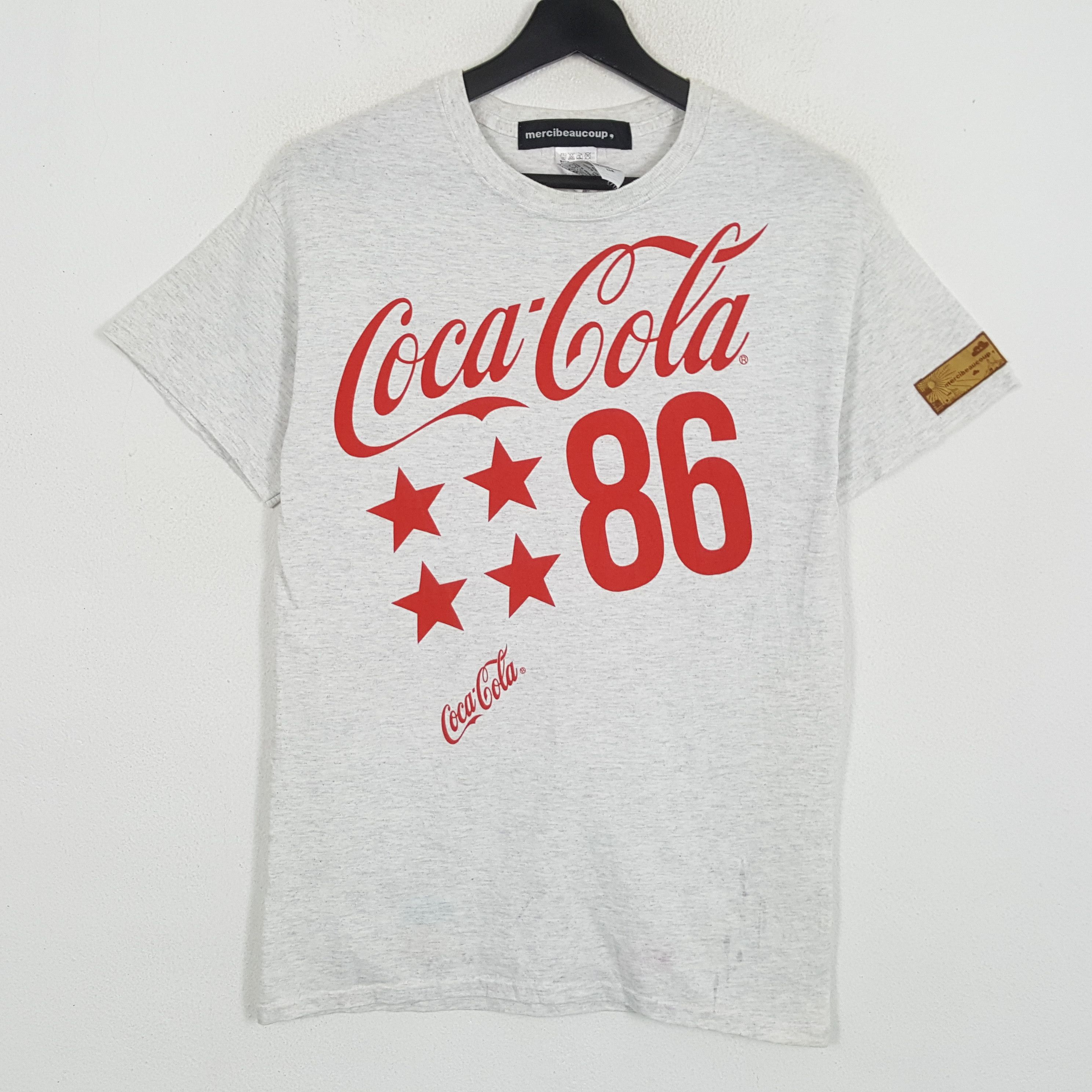 MERCIBEAUCOUP X COCA COLA Streetwear Rare Designer Tshirt