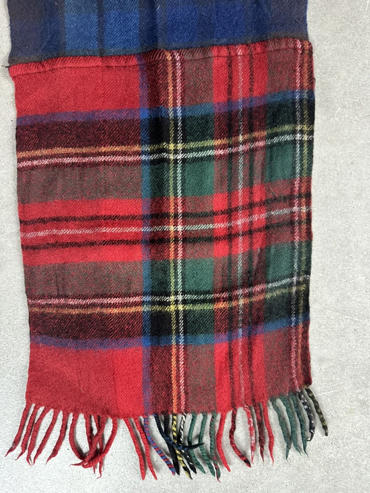 Comme des Garcons Comme des Garcons scarf scarv plaid tartan checkered Size ONE SIZE - 3 Thumbnail