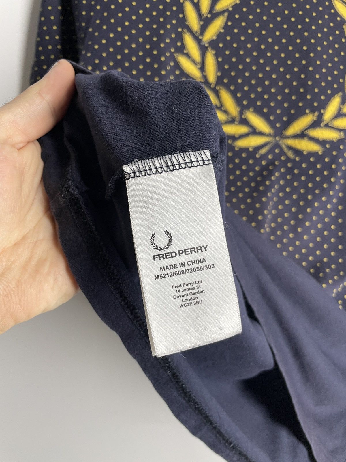 Fred Perry Vintage fred perry tshirt big logo Size US M / EU 48-50 / 2 - 8 Thumbnail