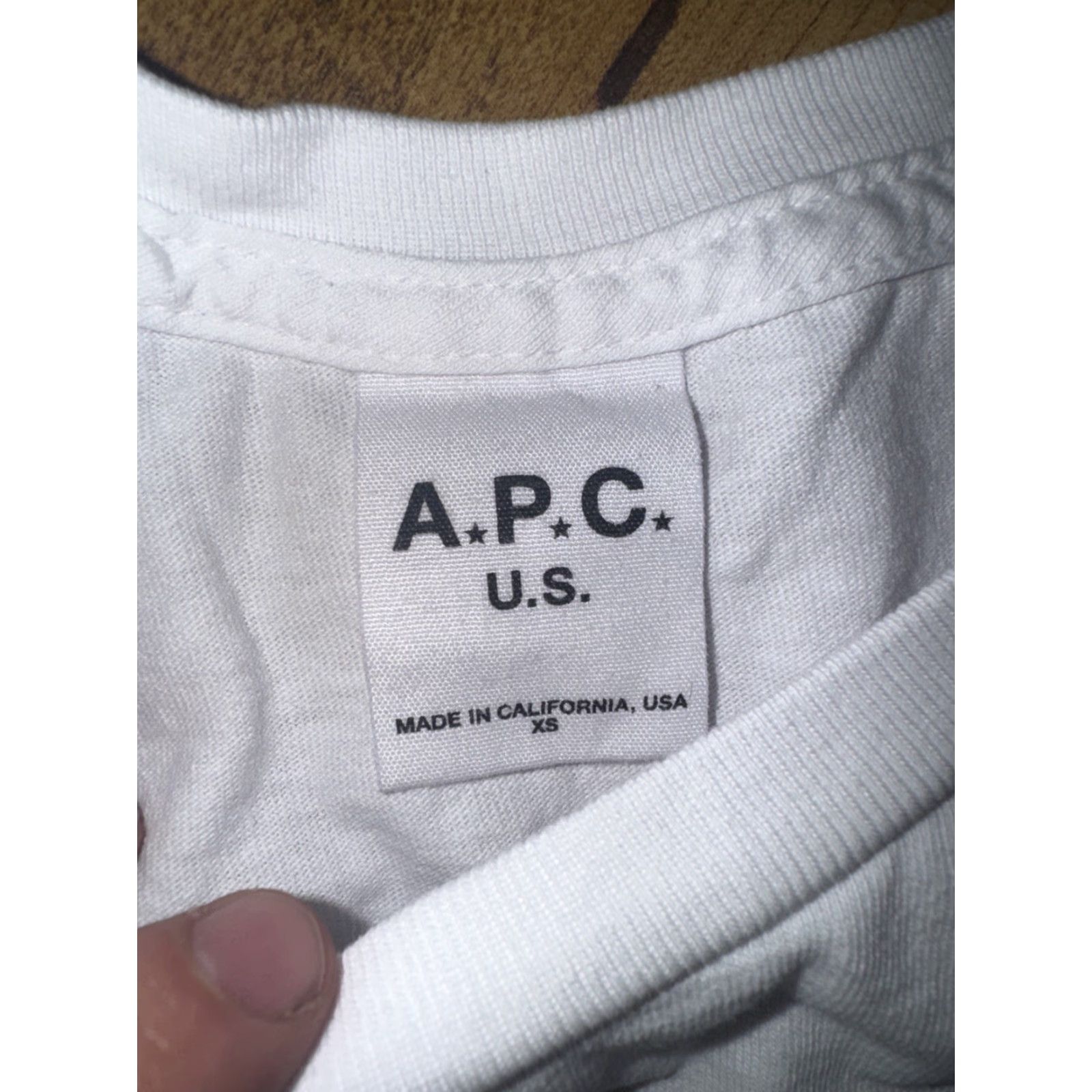 A.P.C. VINTAGE A.P.C. Graphic T-Shirt White XS Women’s Casual Tee 90s Y2K USA California Size XS / US 0-2 / IT 36-38 - 3 Thumbnail