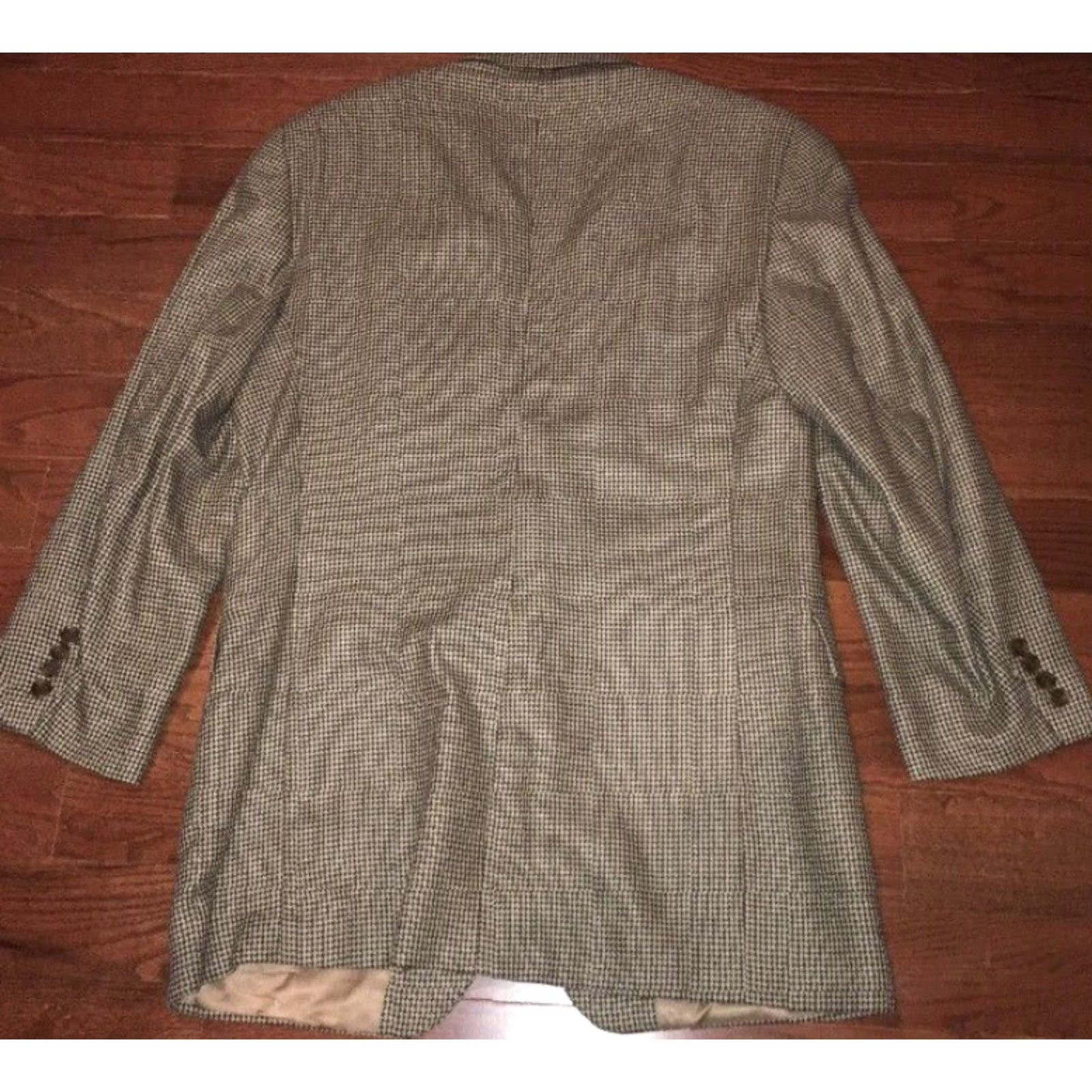 Ralph Lauren VINTAGE Ralph Lauren Polo University Club Men's Sport Coat 42T Wool Blend 2 Button Beige Big & Tall Size US XL / EU 56 / 4 - 4 Thumbnail